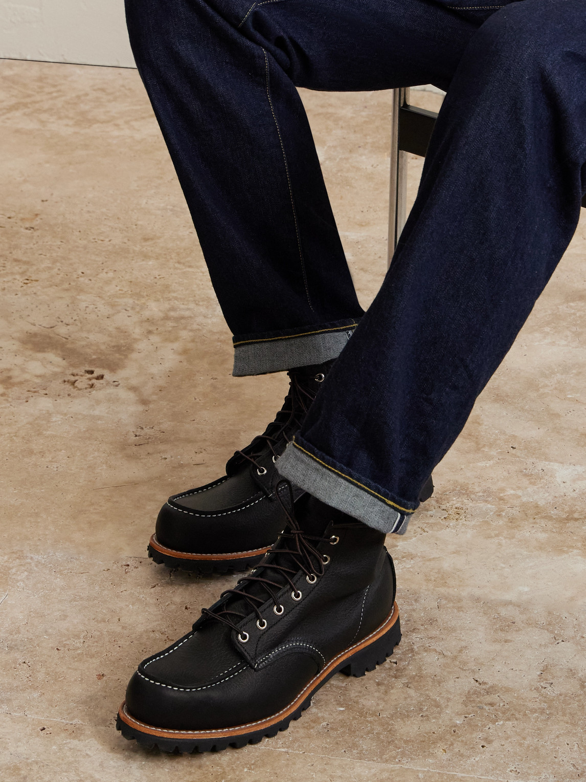 8146 Roughneck Full-Grain Leather Boots — 2
