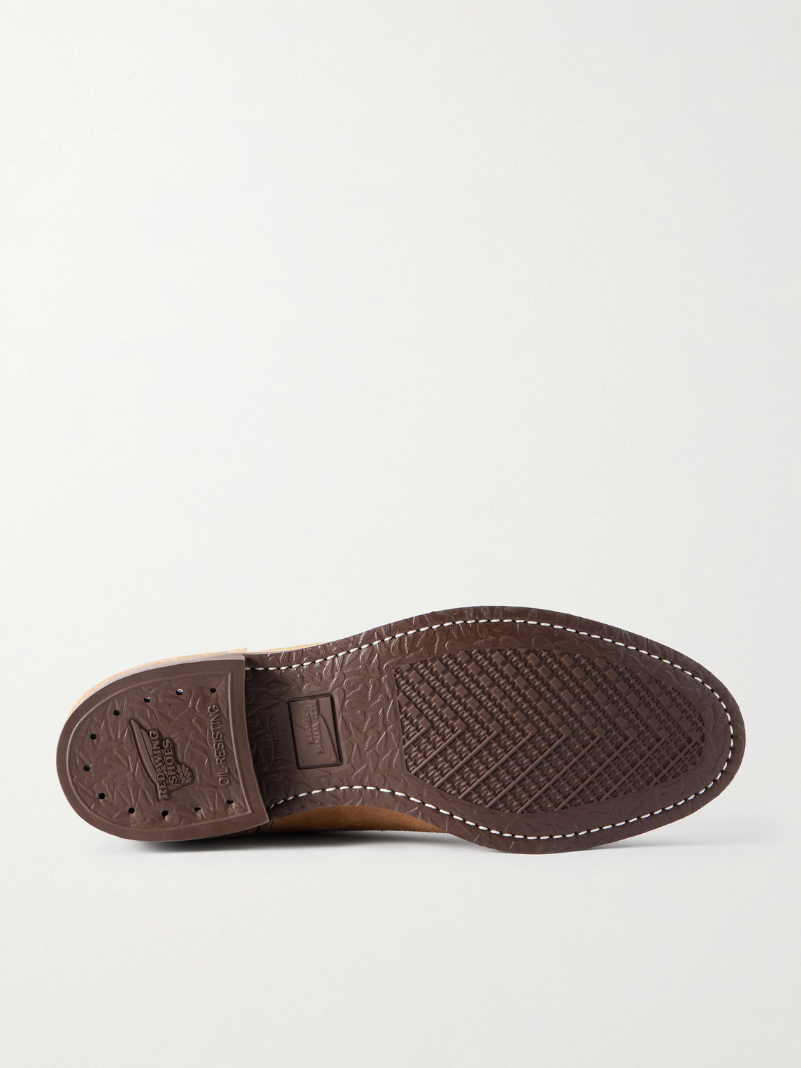 Red Wing Shoes Pecos Suede Cowboy Boots In Brown