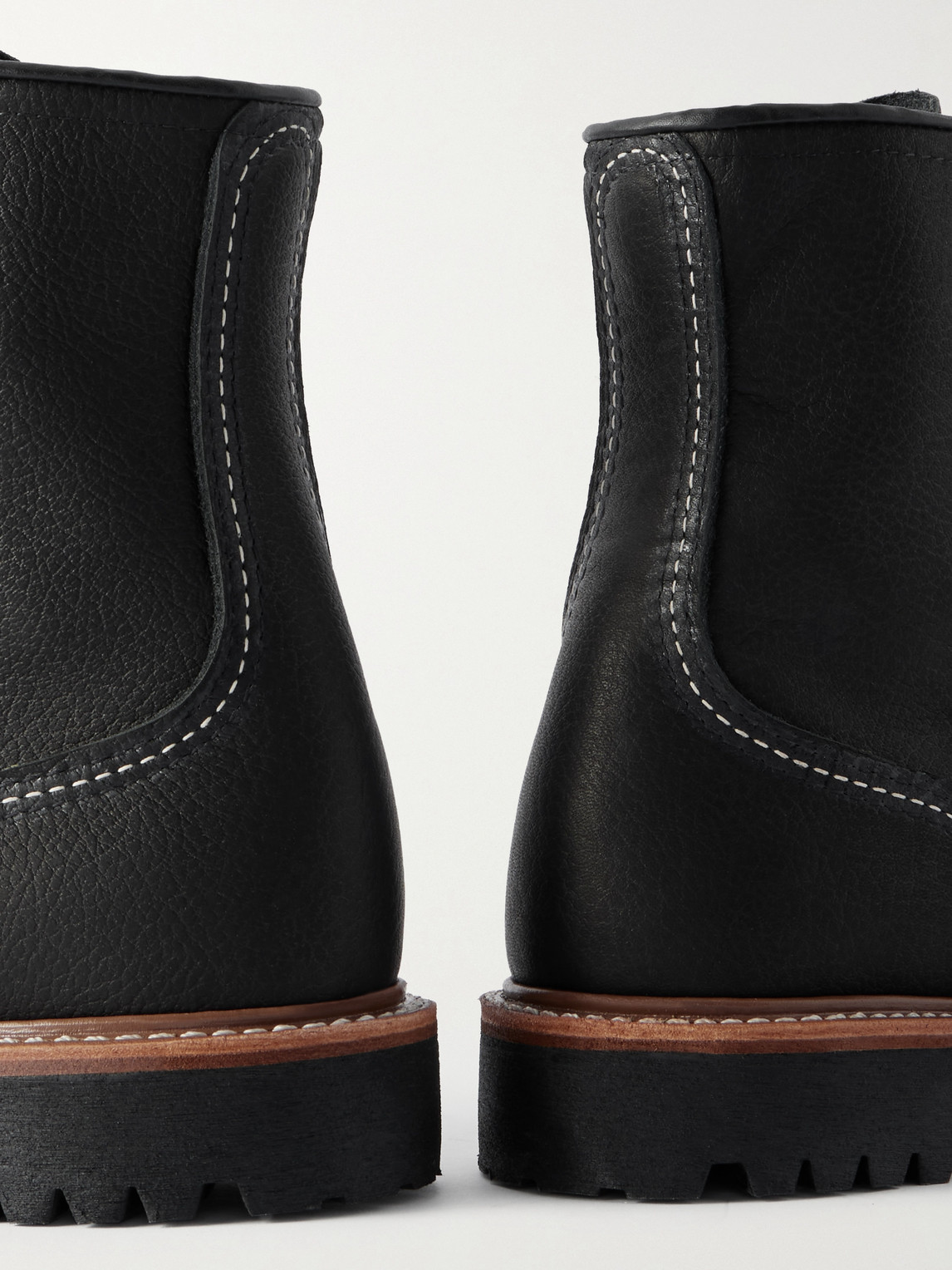 Red Wing Shoes Logger 4501 Leather Lace-up Boots In Black