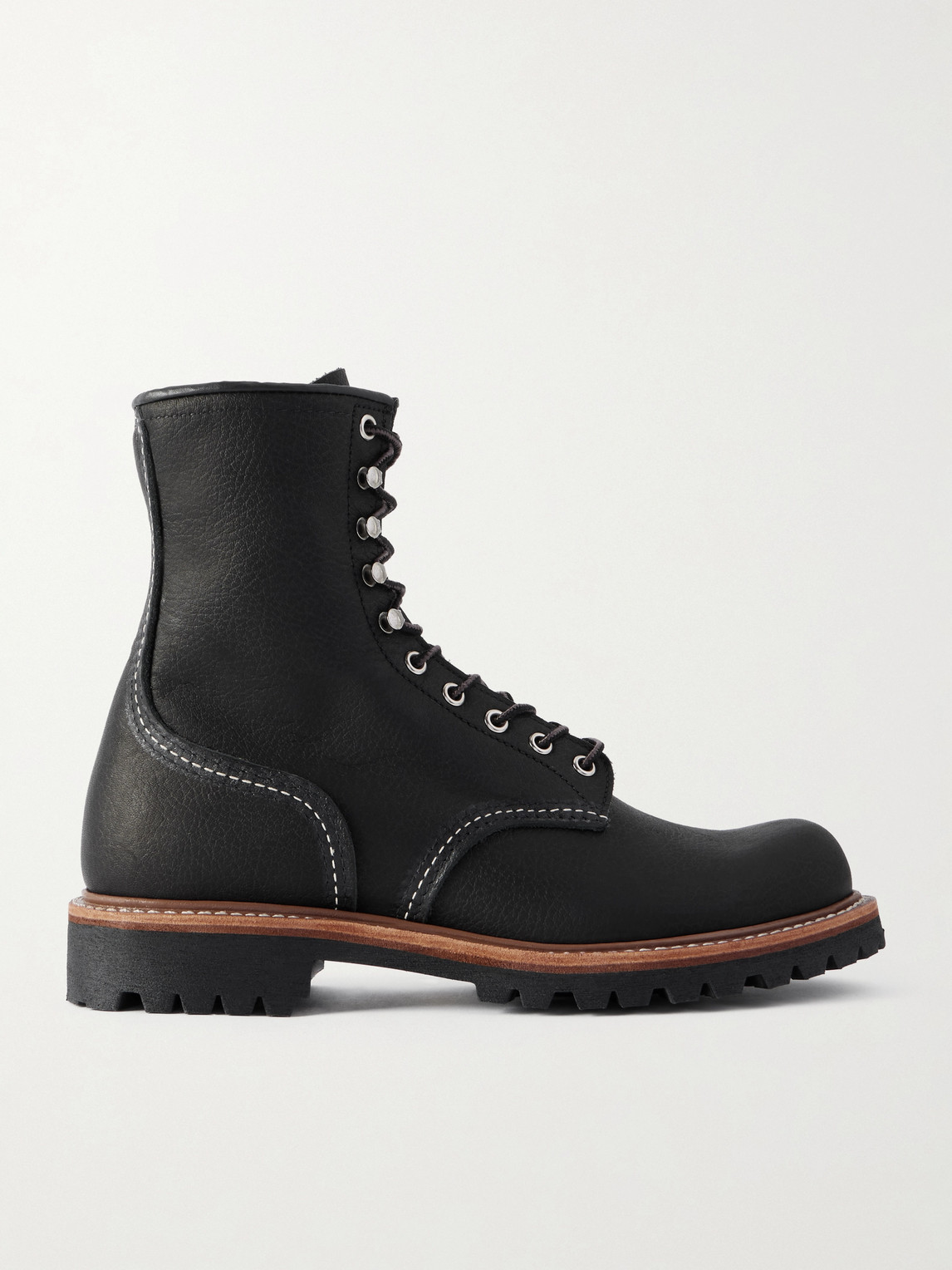 Red Wing Shoes Logger 4501 Leather Lace-Up Boots - Men