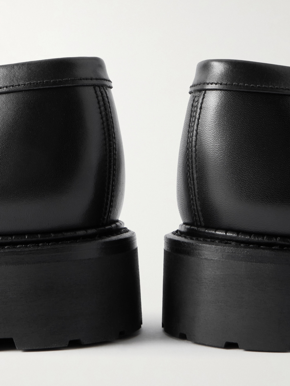 180 Moccasin Leather Penny Loafers