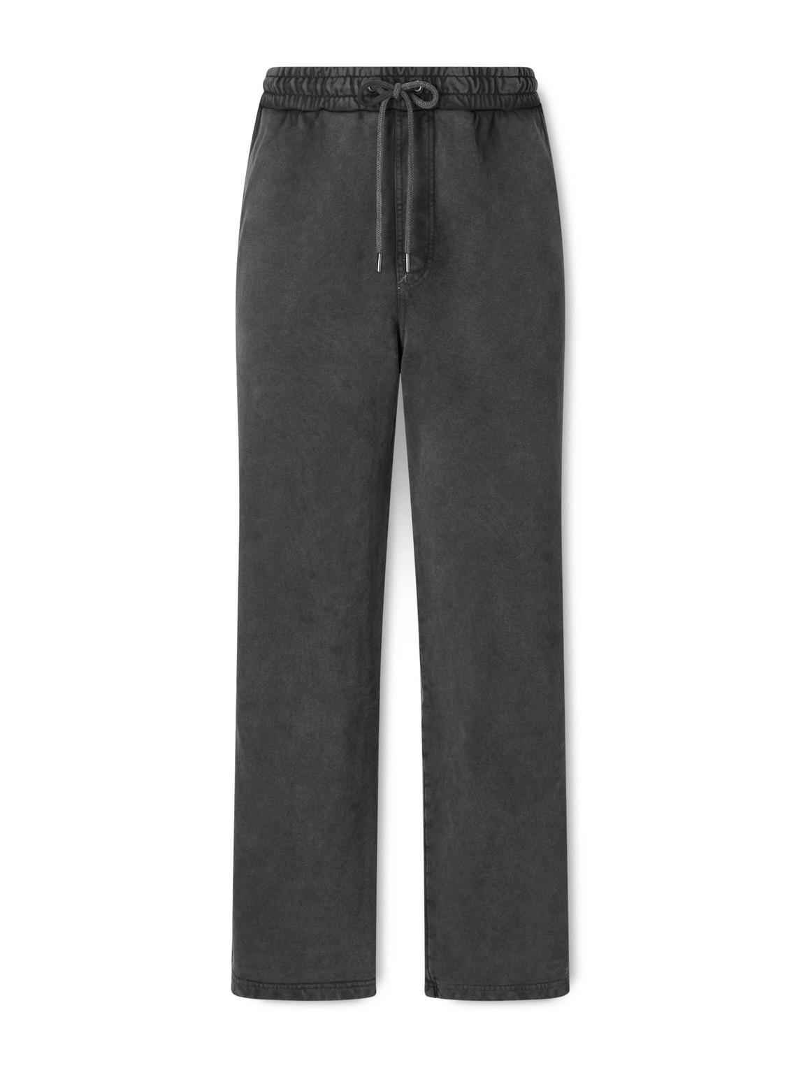 Corridor Straight-leg Cotton-jersey Sweatpants In Black