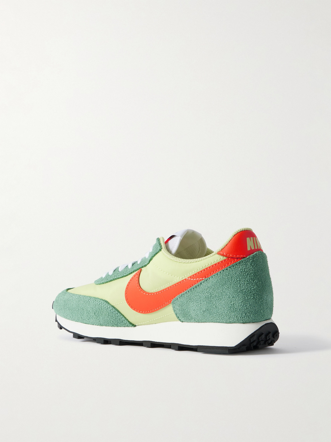 Nike Daybreak Leather-trimmed Suede And Shell Sneakers In Multi