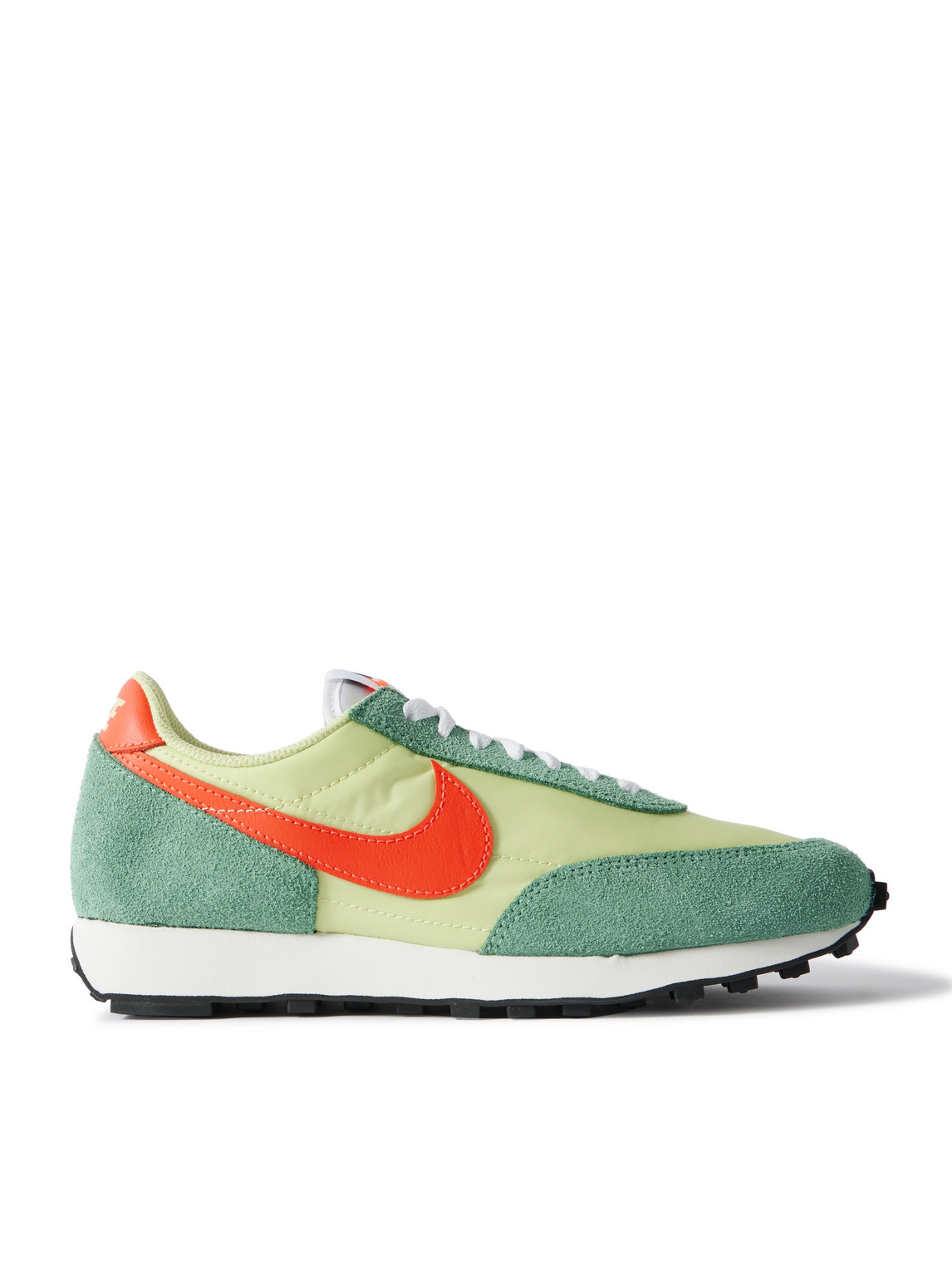 Nike Daybreak Leather-trimmed Suede And Shell Sneakers In Multi