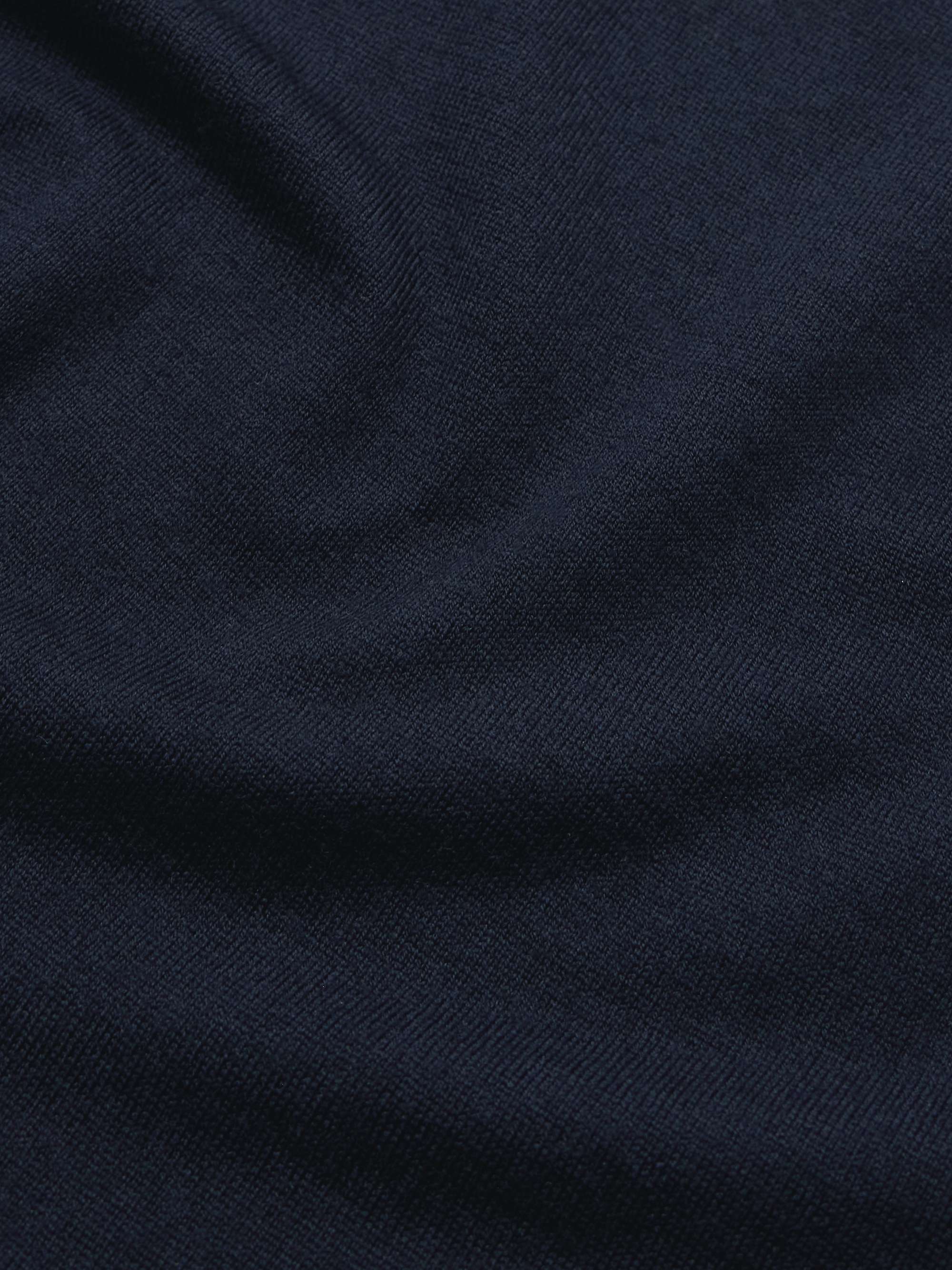 SUNSPEL Slim-Fit Merino Wool Polo Shirt