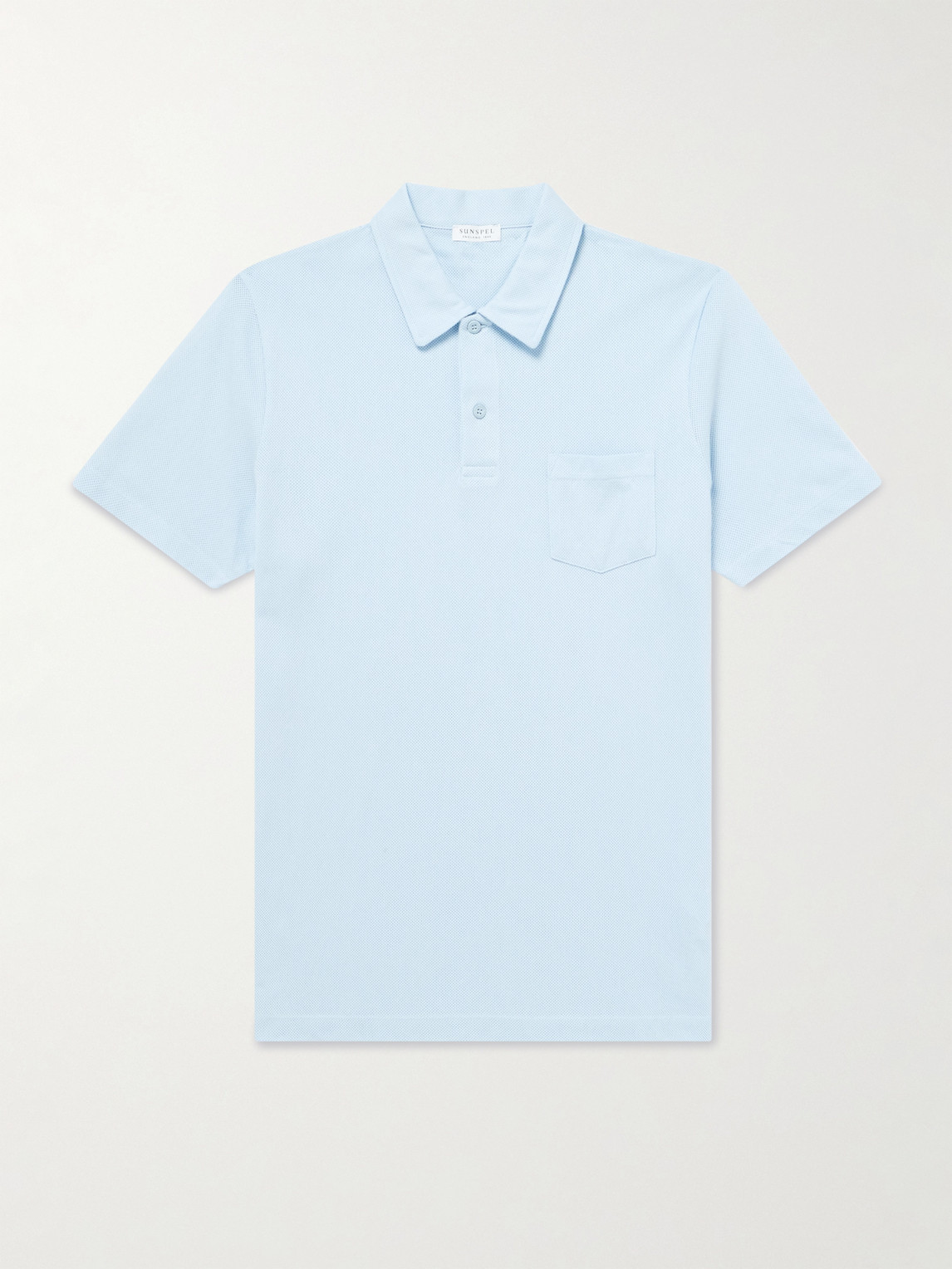 Sunspel Riviera lim-Fit Cotton-Mesh Polo hirt - Men