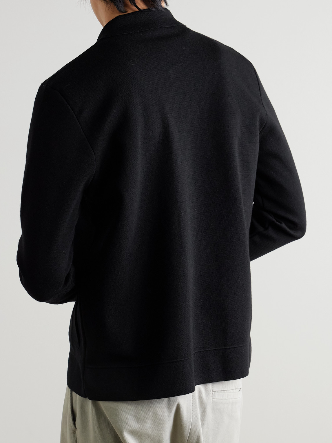  Sunspel - Merino Wool Milano Jacket - Men - Black - Xxl 