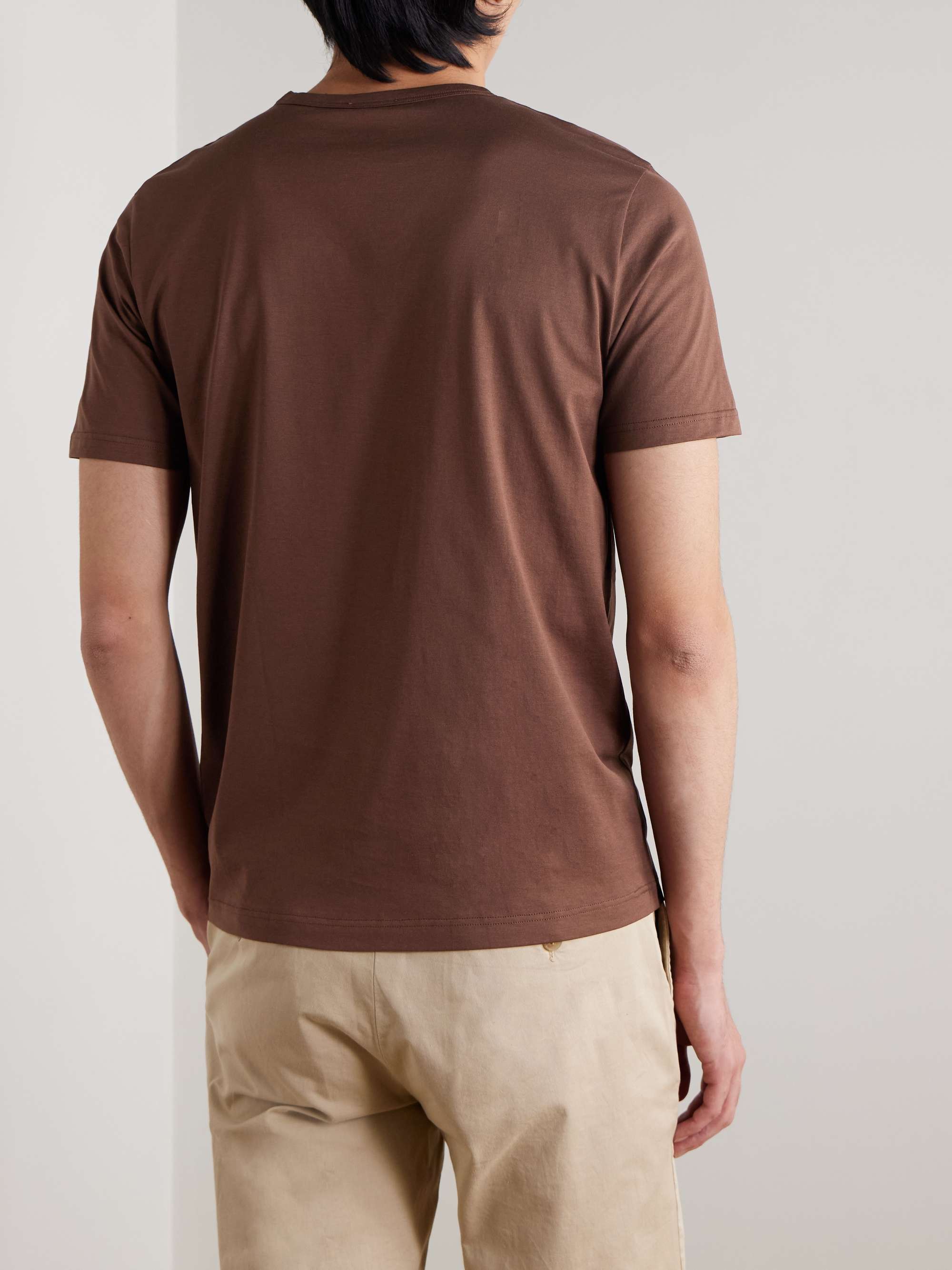 SUNSPEL Supima Cotton-Jersey T-Shirt