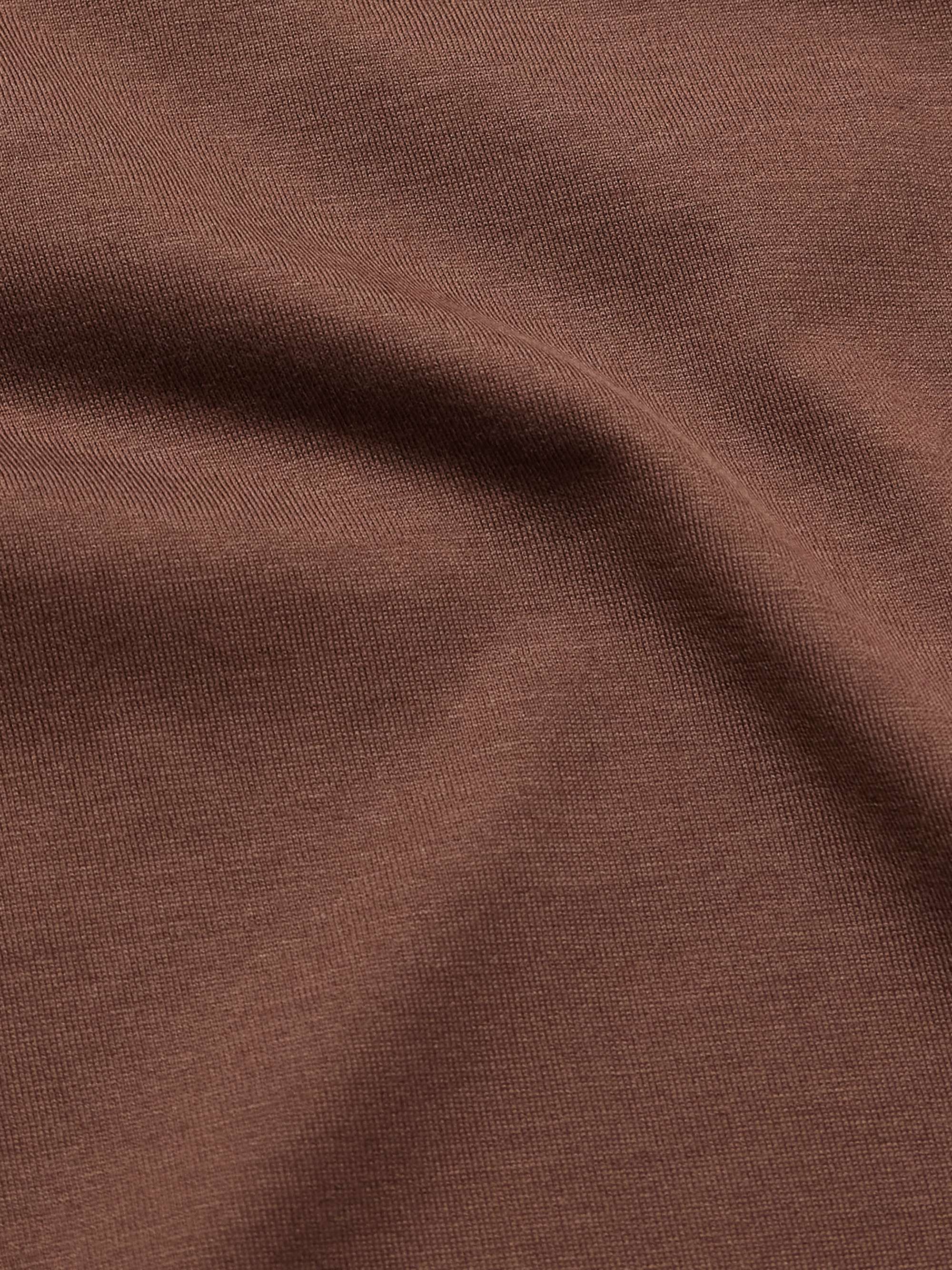 SUNSPEL Supima Cotton-Jersey T-Shirt