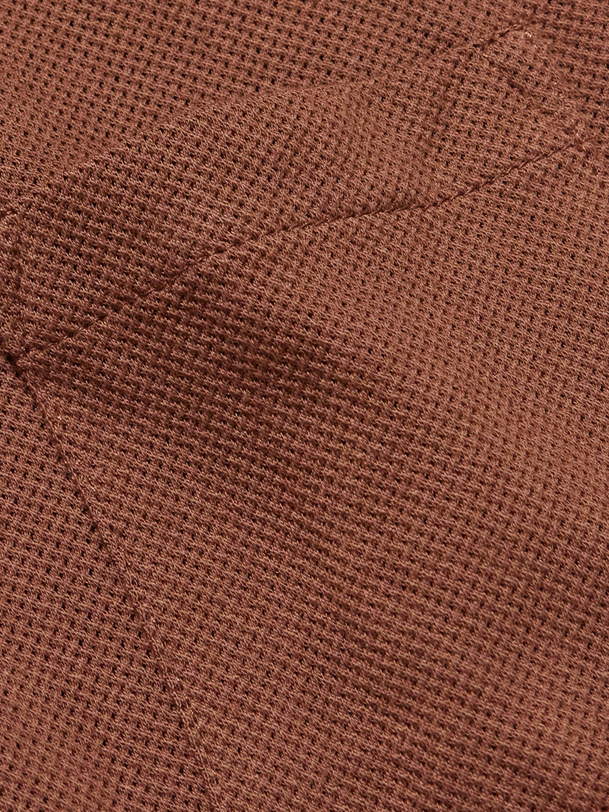 SUNSPEL Riviera Slim-Fit Cotton-Mesh Polo Shirt