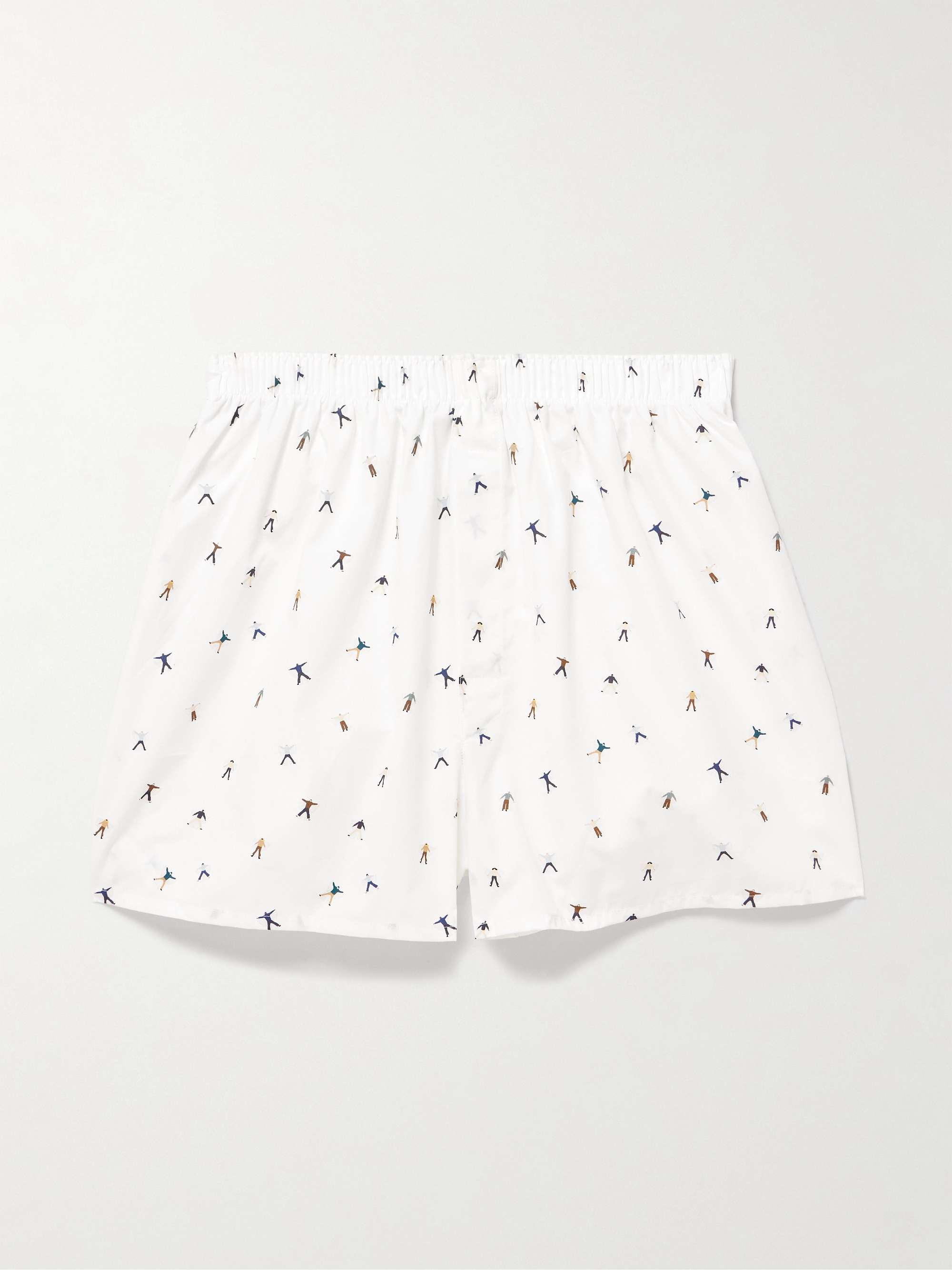 SUNSPEL Printed Cotton Boxer Shorts