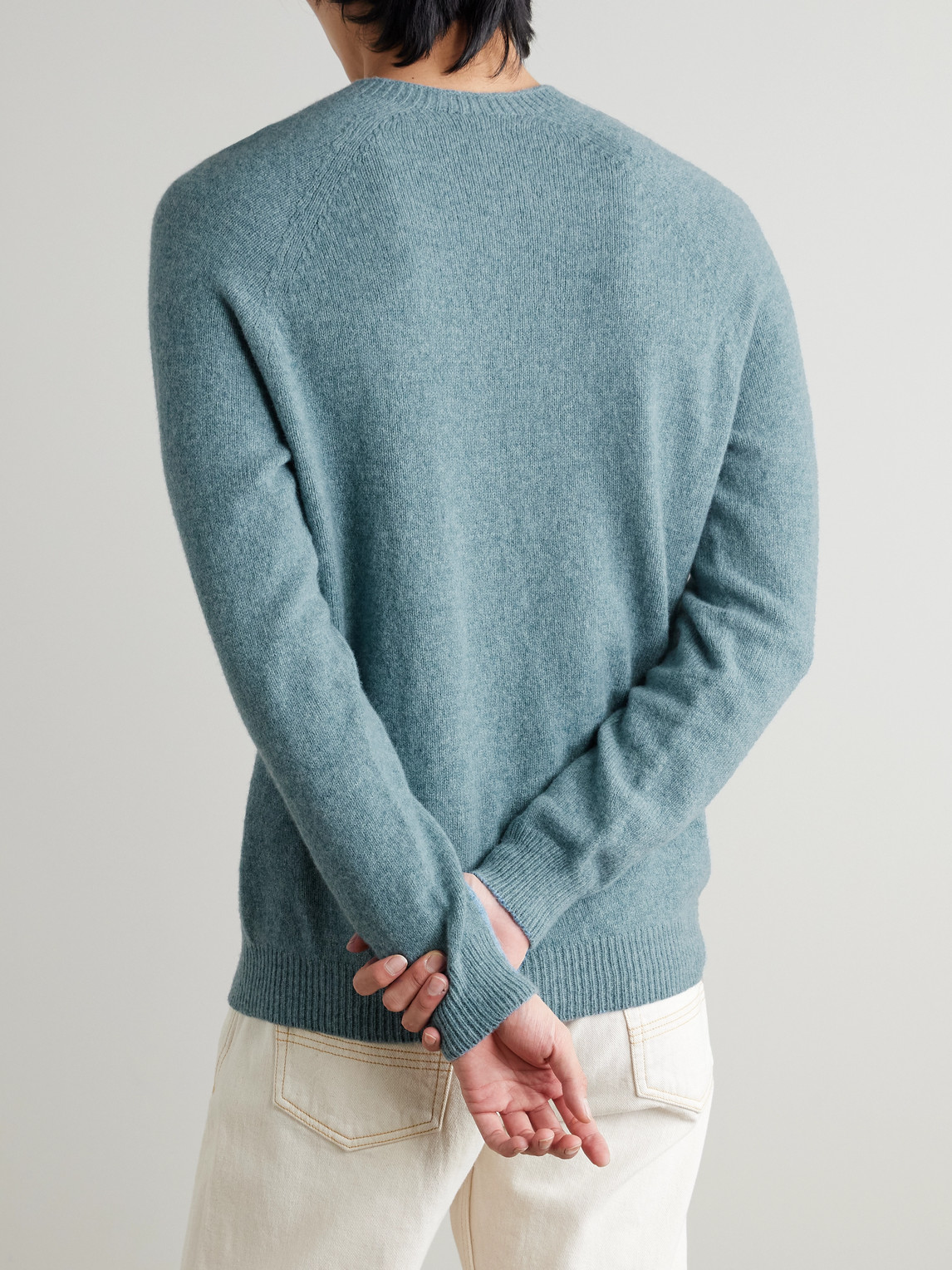  Sunspel - Wool Sweater - Men - Blue - S 