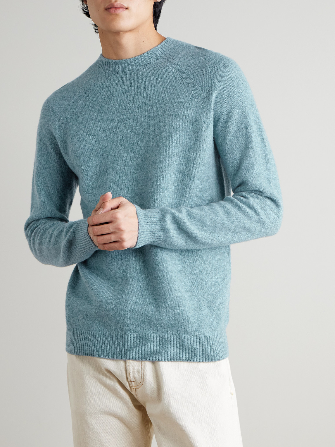  Sunspel - Wool Sweater - Men - Blue - S 