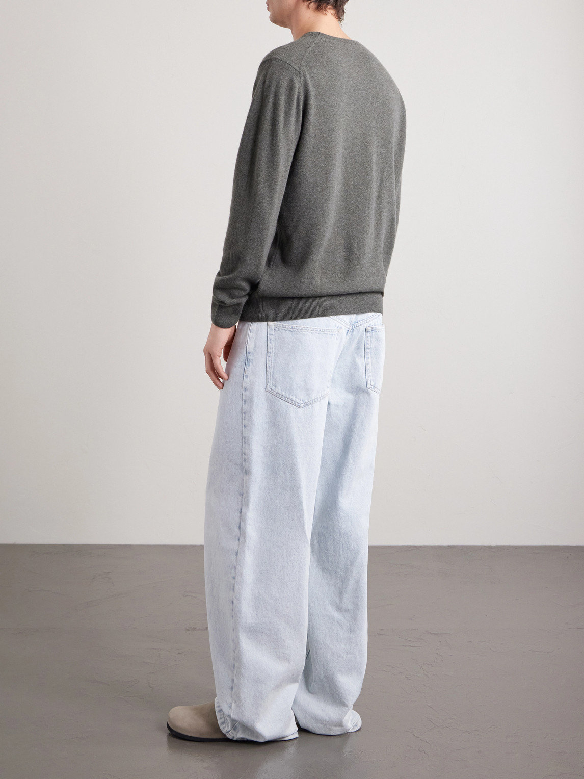  Sunspel - Cashmere Sweater - Men - Green - S 