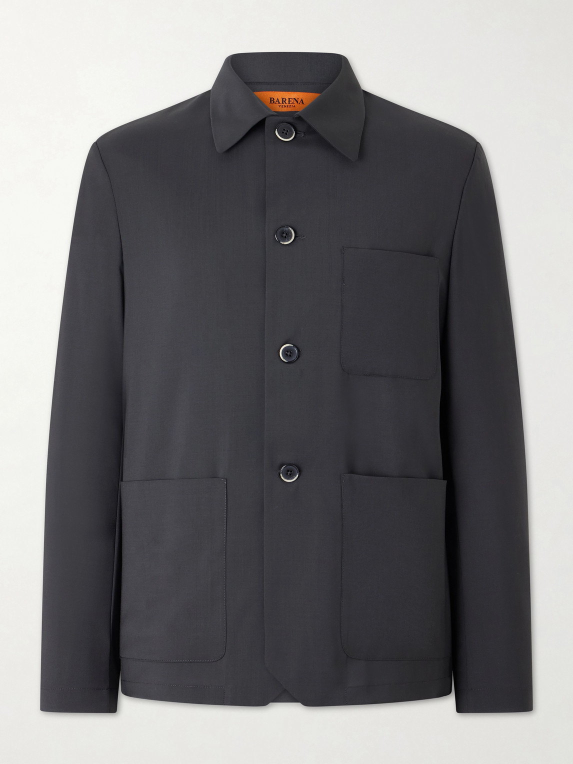 Barena Virgin Wool Overshirt - Men