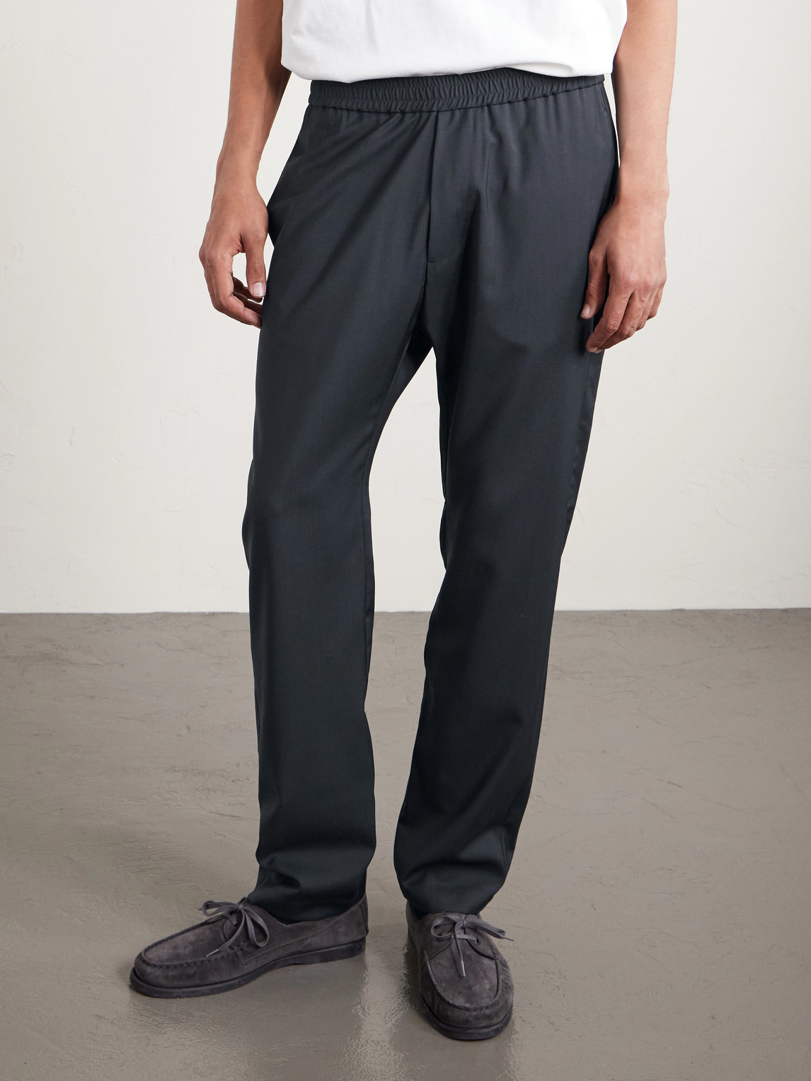  Barena - Straight-leg Virgin Wool Trousers - Men - Gray - It 46 