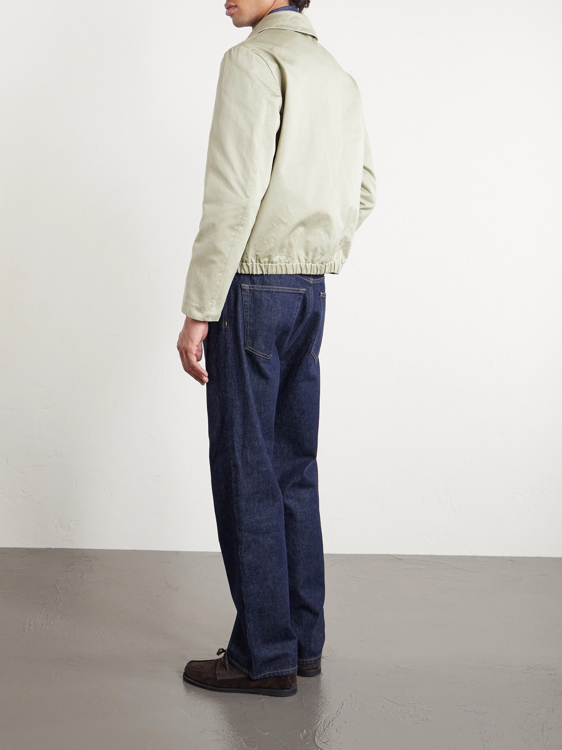  Barena - Cotton-gabardine Jacket - Men - Green - It 48 