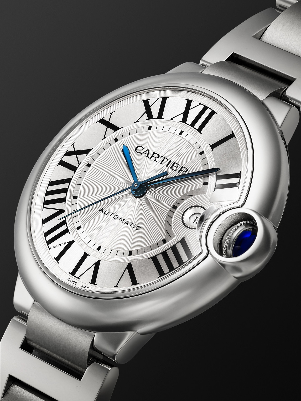  Cartier - Ballon Bleu De Cartier Automatic 40mm Stainless Steel Watch, Ref. No. Wsbb0040 - Men - Silver 
