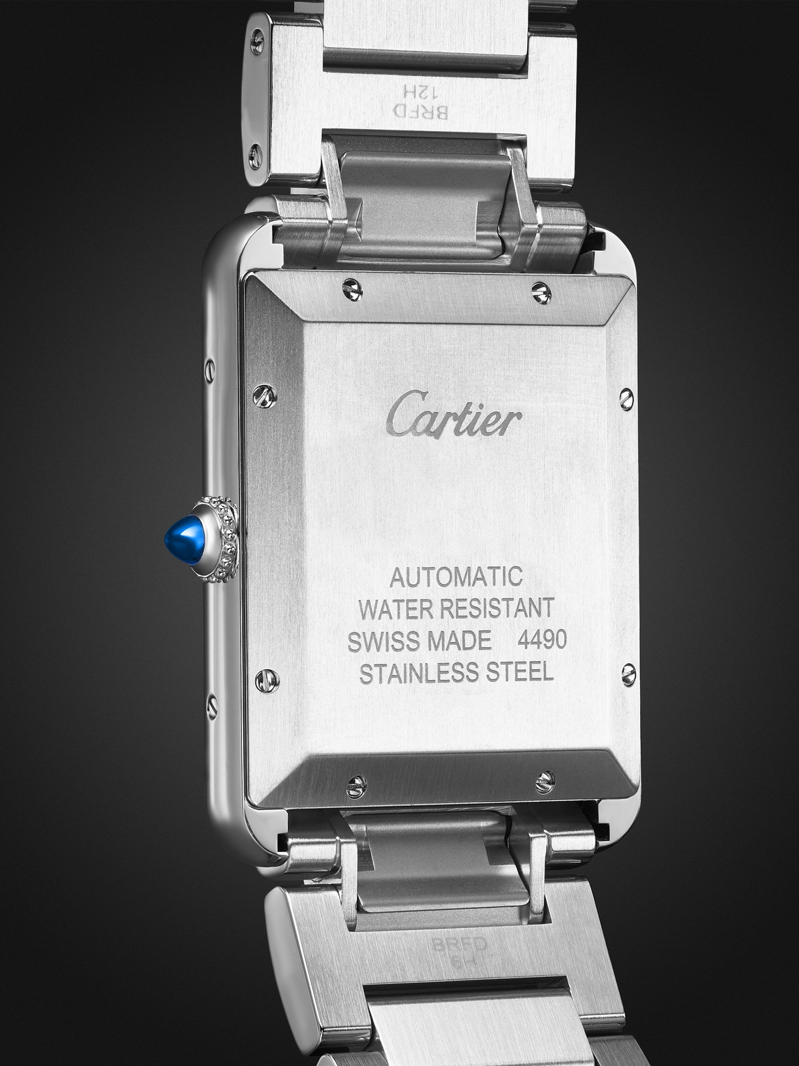  Cartier - Tank Must Extra-large Automatic 31mm Stainless Steel Watch, Ref. No. Wsta0053 - Men - White 