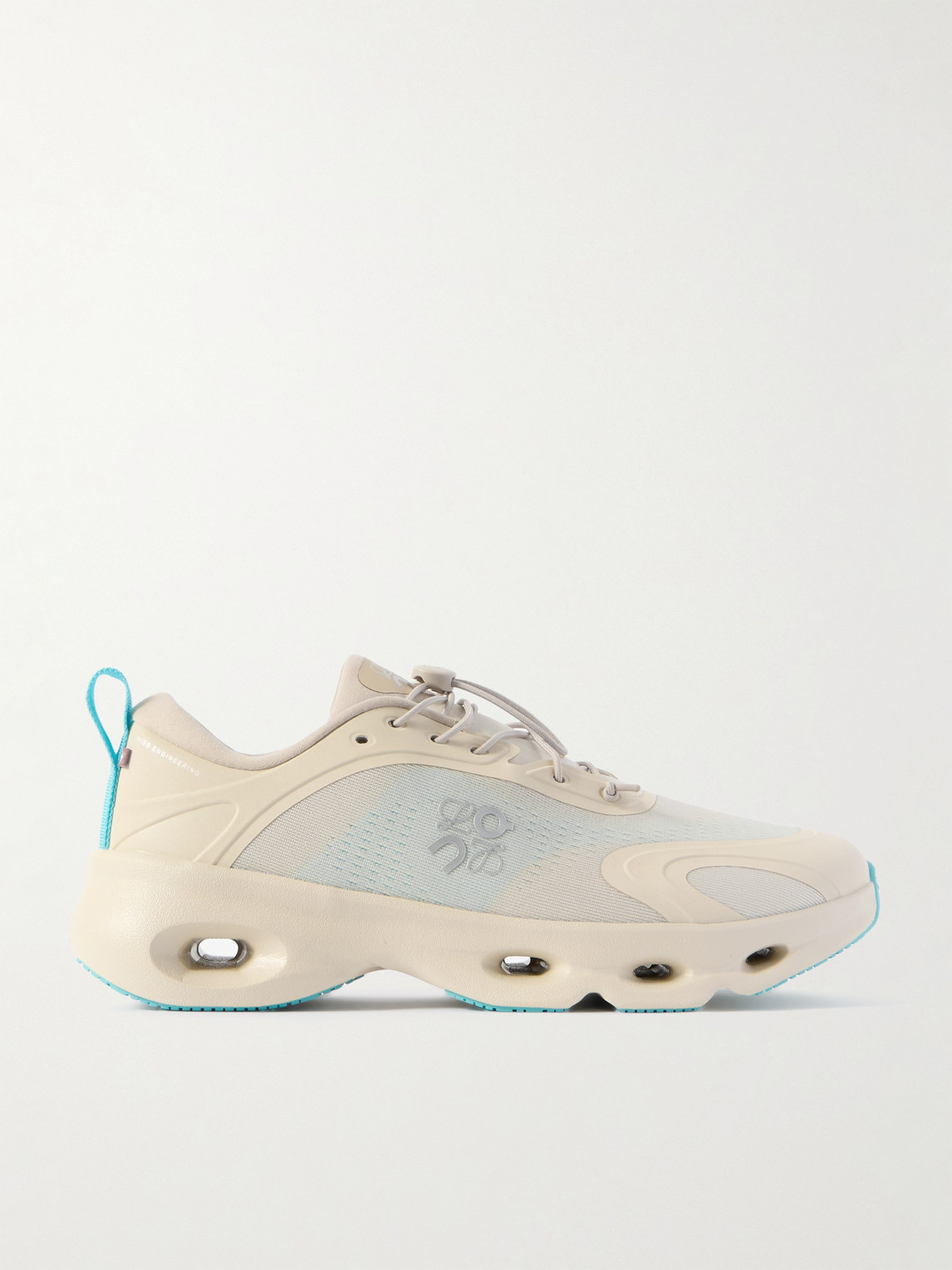 Loewe ON 8 Cloud Rubber-Trimmed Mesh Sneakers - Men