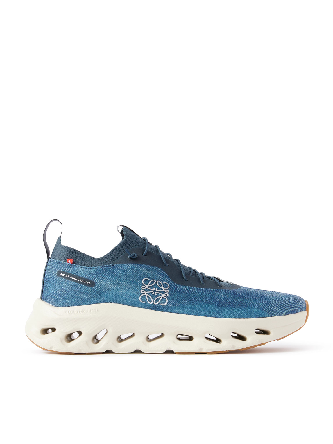 Loewe On Cloudtilt 8 Mesh And Stretch-knit Running Sneakers In Blue