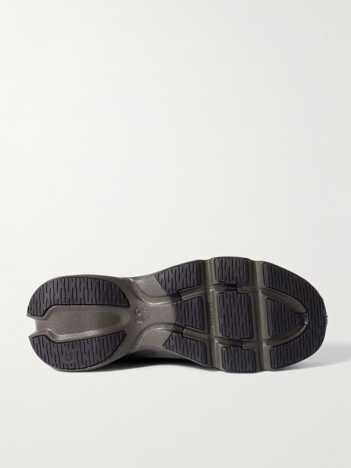 Loewe On 8 Cloud Rubber-trimmed Mesh Sneakers In Brown