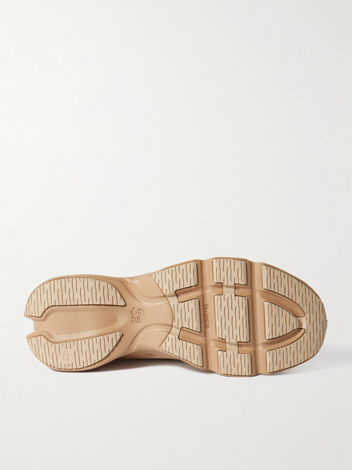 Loewe On 8 Cloud Rubber-trimmed Mesh Sneakers In Brown