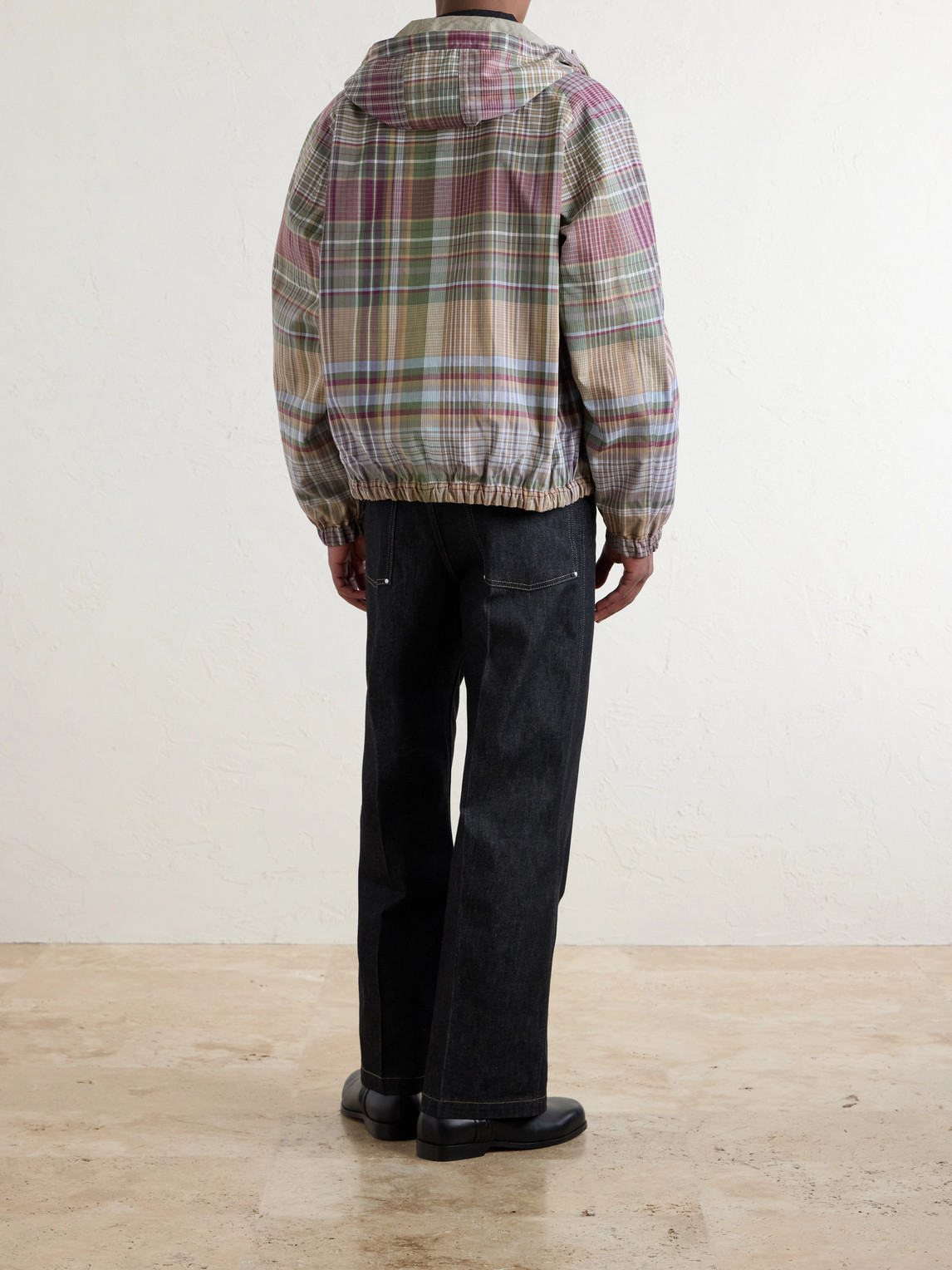 Aimé Leon Dore - Reversible Checked Shell Windbreaker Jacket