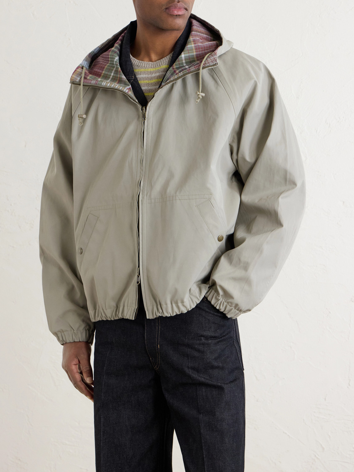 Aimé Leon Dore - Reversible Checked Shell Windbreaker Jacket