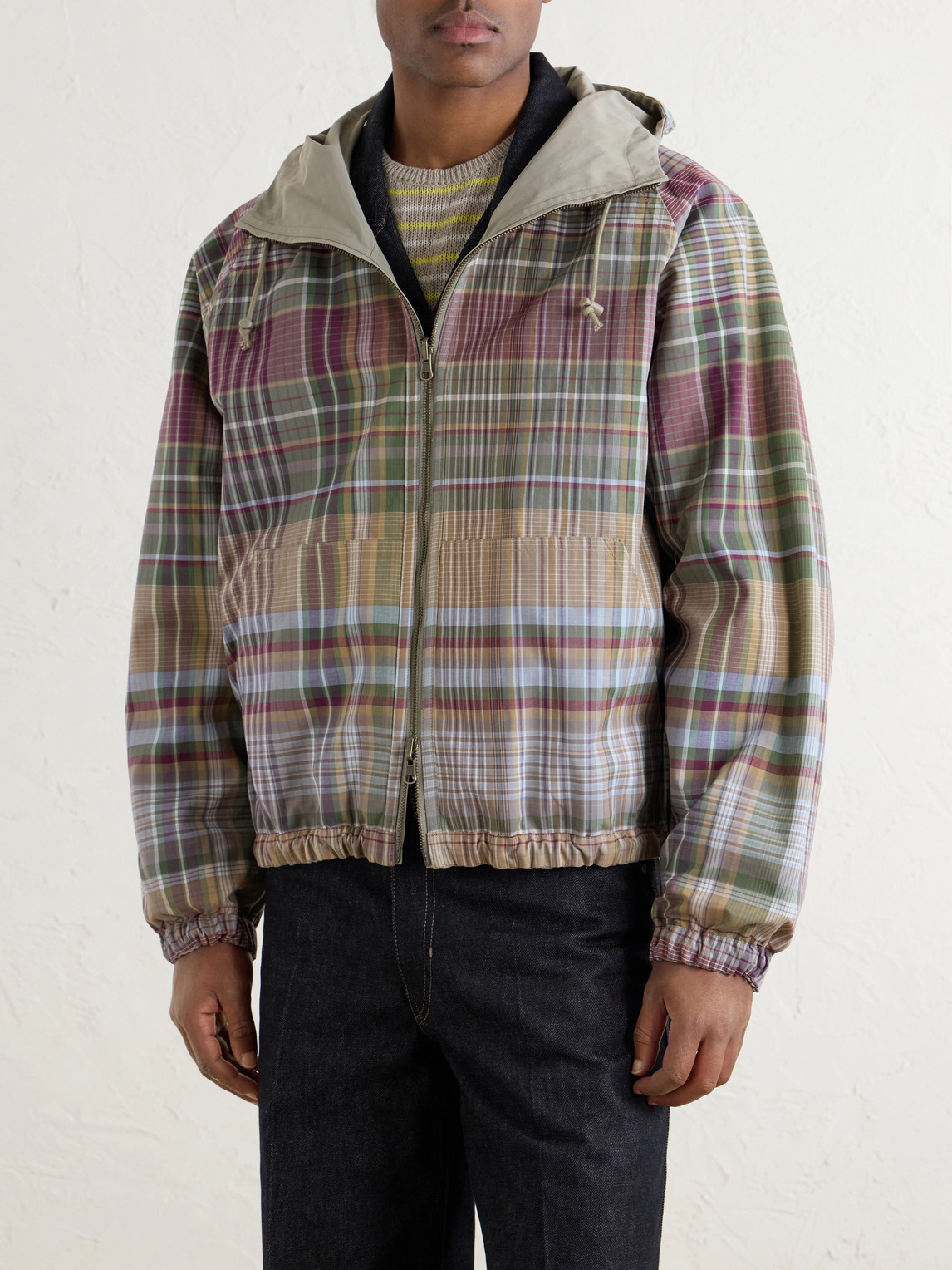 Aimé Leon Dore - Reversible Checked Shell Windbreaker Jacket