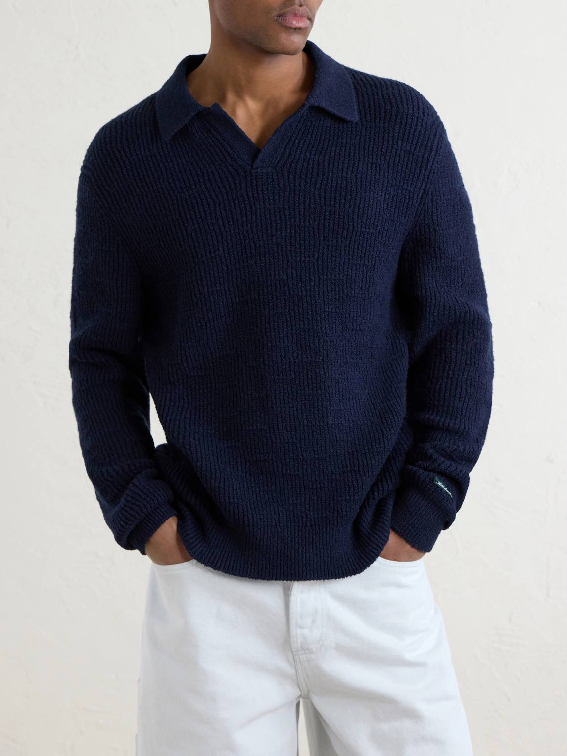 Aimé Leon Dore - Ribbed Cotton-Blend Bouclé Polo Shirt