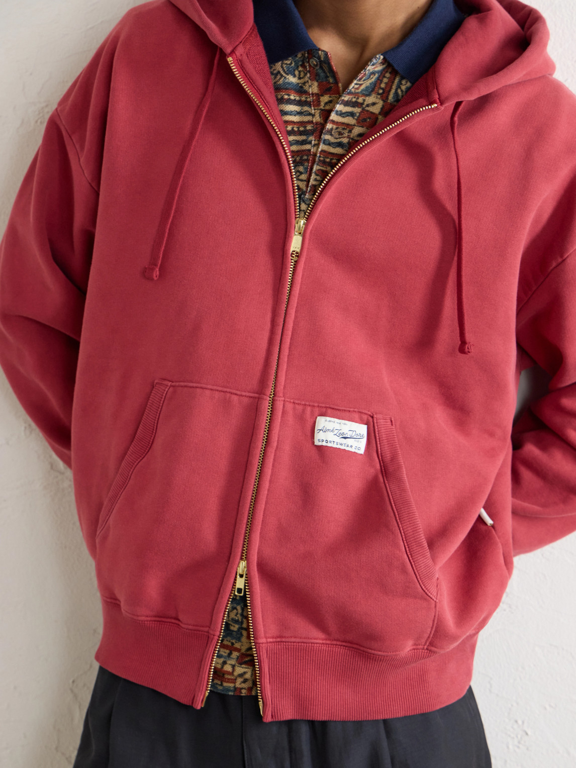 Aimé Leon Dore - Cotton-Jersey Zip-Up Hoodie