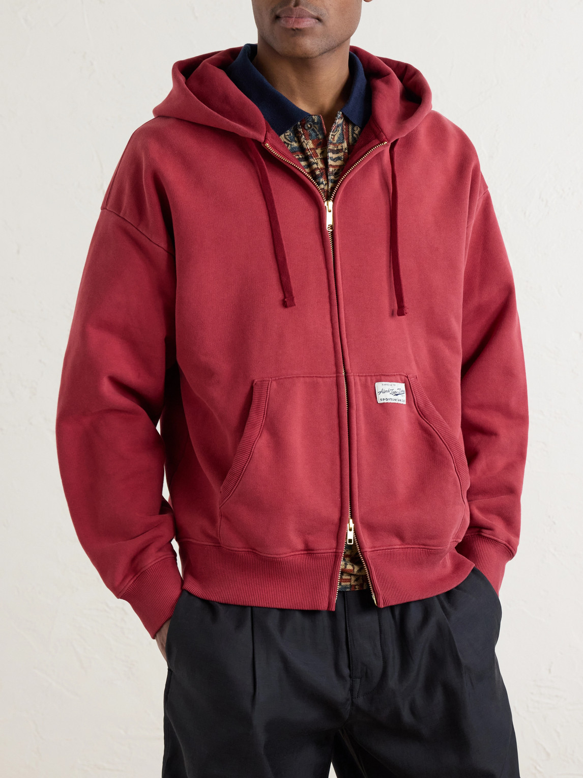 Aimé Leon Dore - Cotton-Jersey Zip-Up Hoodie