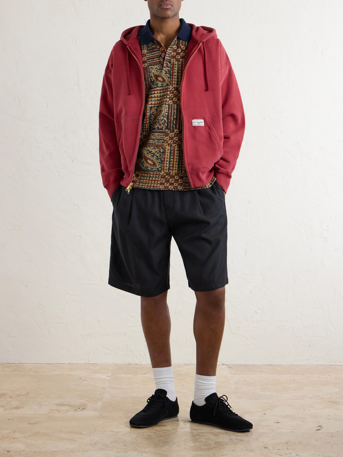 Aimé Leon Dore - Cotton-Jersey Zip-Up Hoodie