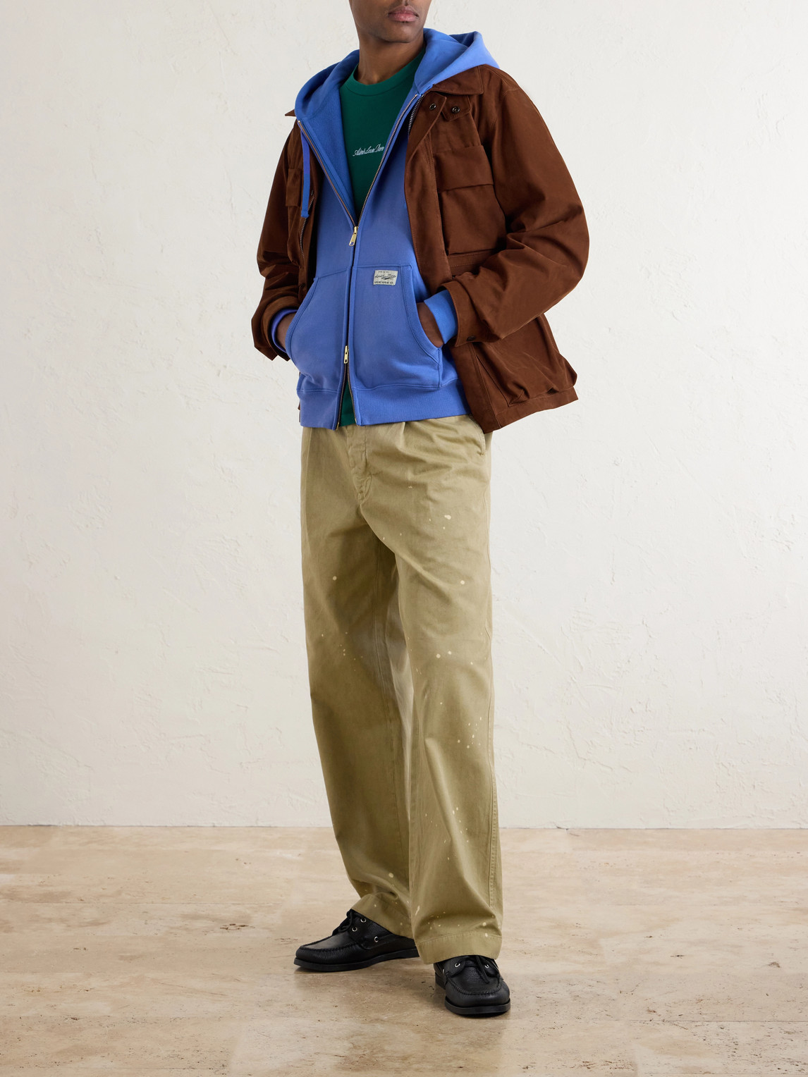 Aimé Leon Dore - Cotton-Jersey Zip-Up Hoodie