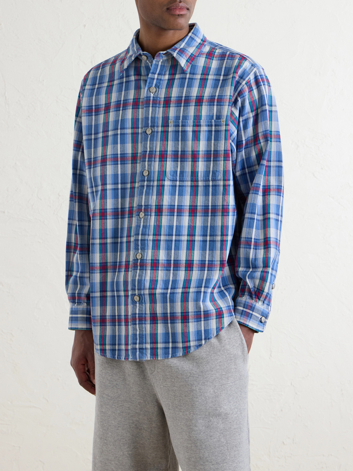 Aimé Leon Dore - Checked Cotton-Twill Shirt