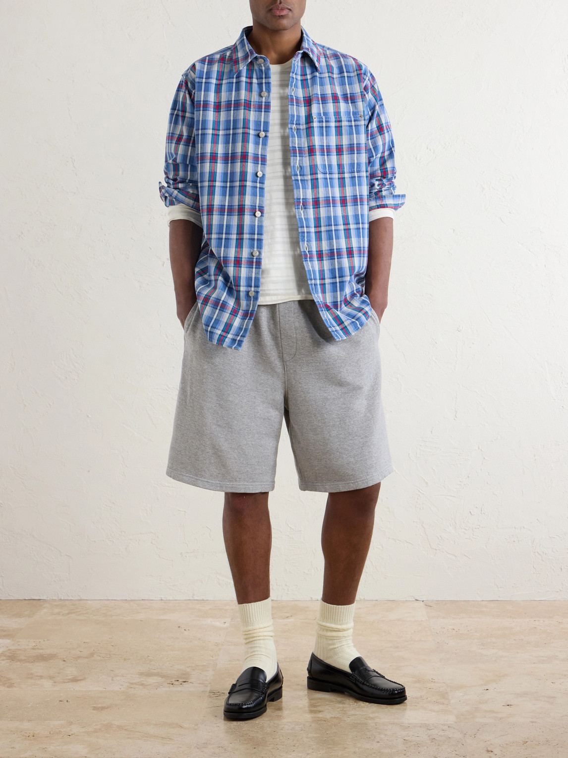 Aimé Leon Dore - Checked Cotton-Twill Shirt