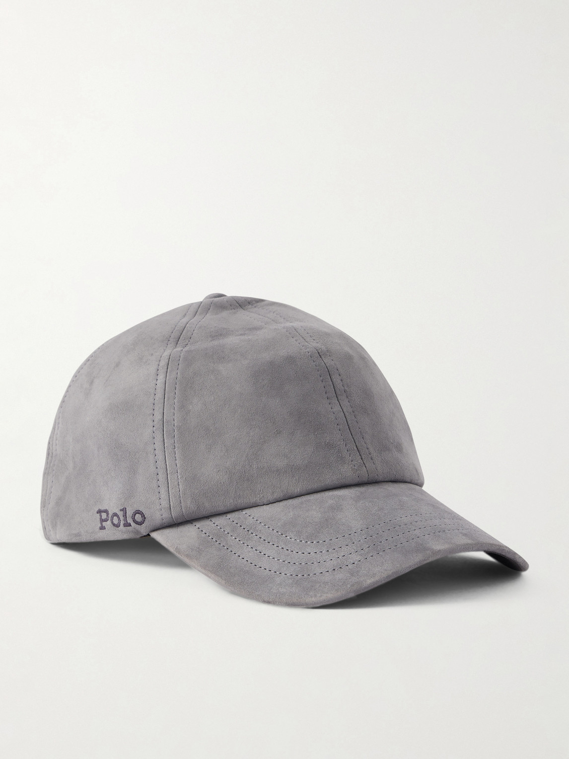 Polo Ralph Lauren Logo-Embroidered Suede Baseball Cap - Men