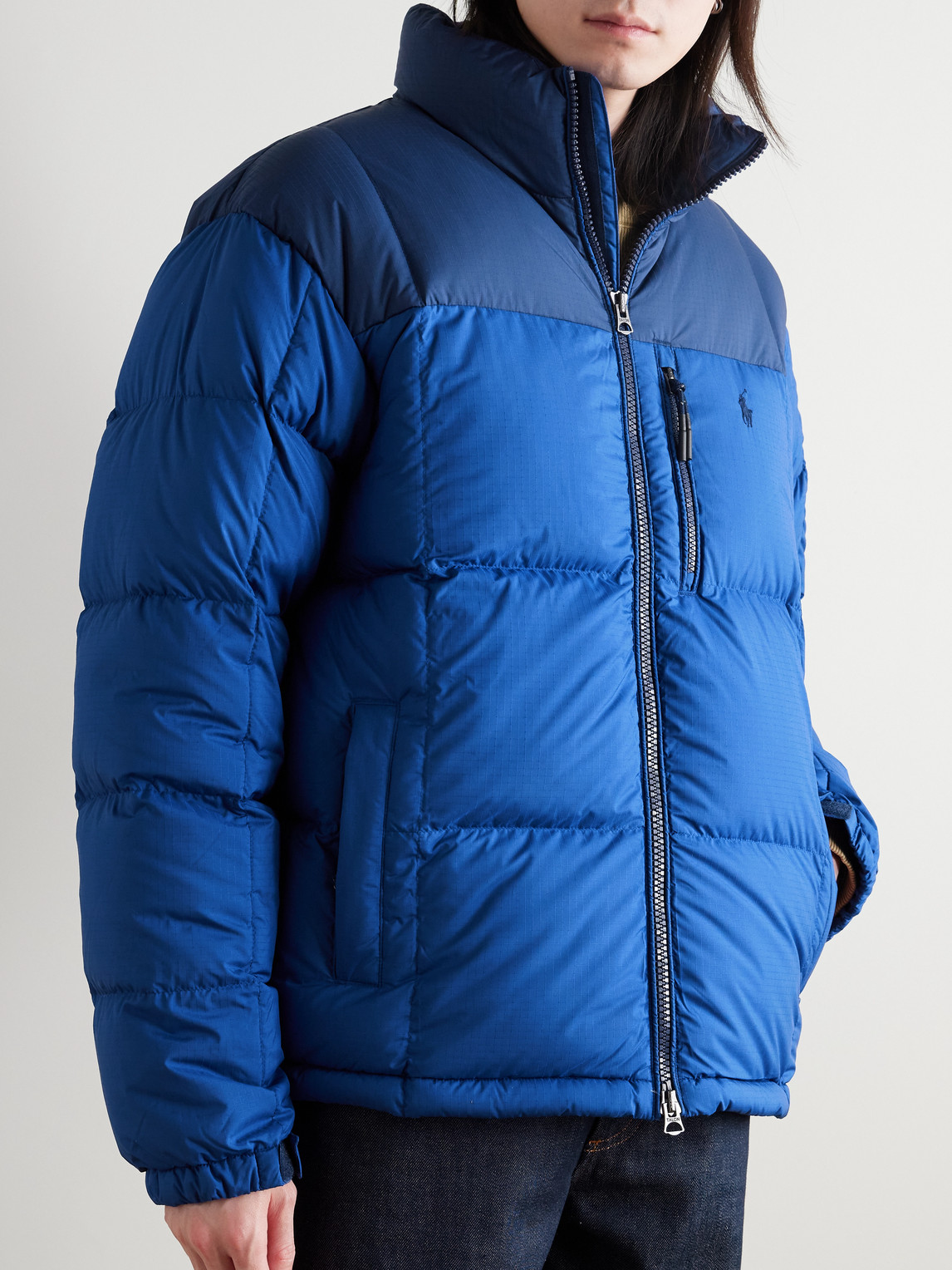  Polo Ralph Lauren - Gorham Quilted Recycled-ripstop Down Jacket - Men - Blue - S 