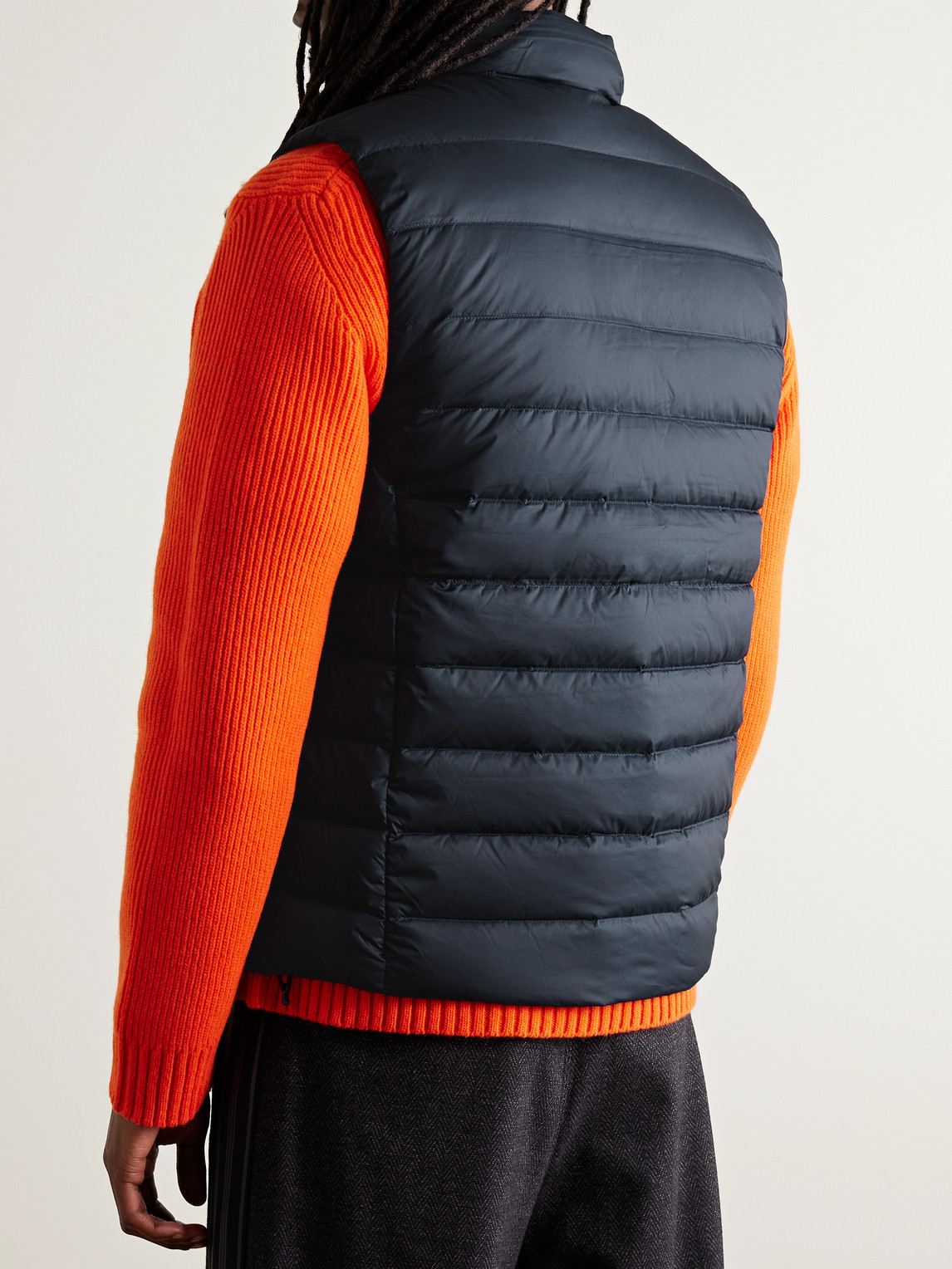 Polo Ralph Lauren The Colden Quilted Shell Down Gilet In Blue