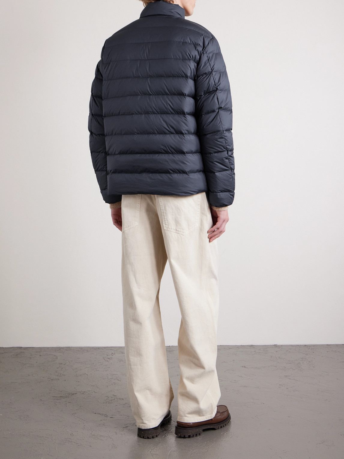  Polo Ralph Lauren - Logo-embroidered Quilted Shell Down Jacket - Men - Blue - M 