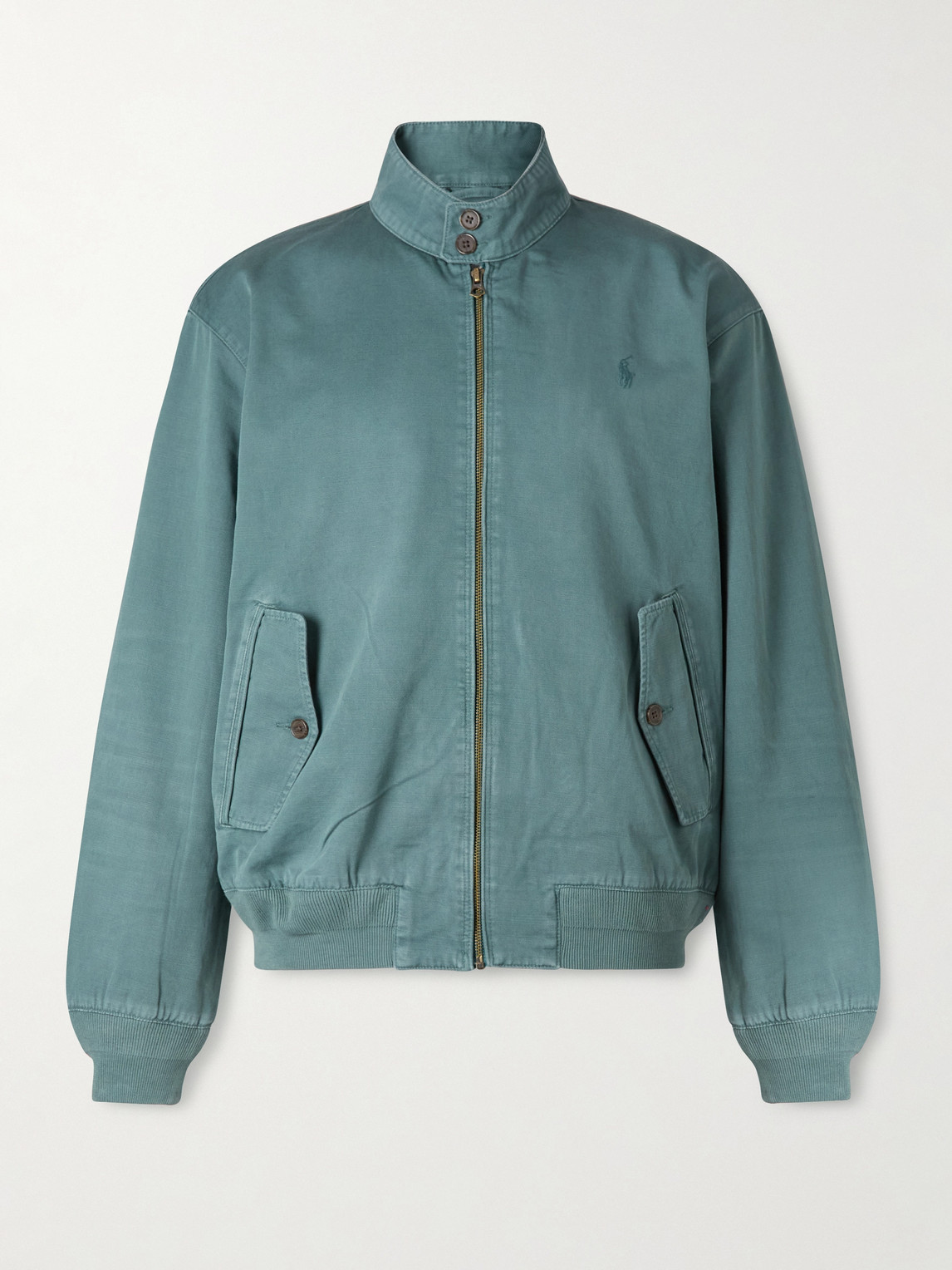 Polo Ralph Lauren Bedford Logo-Embroidered Cotton-Twill Bomber Jacket - Men