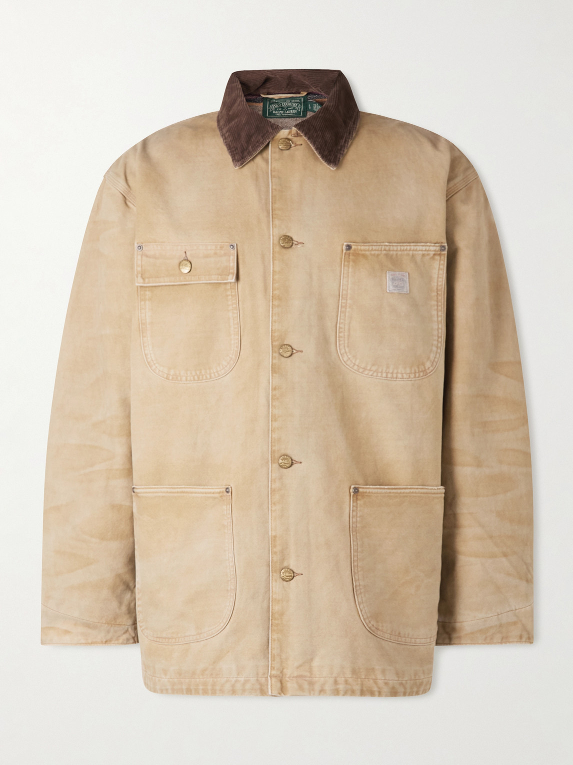 Polo Ralph Lauren Corduroy-Trimmed Cotton-Canvas Field Jacketen