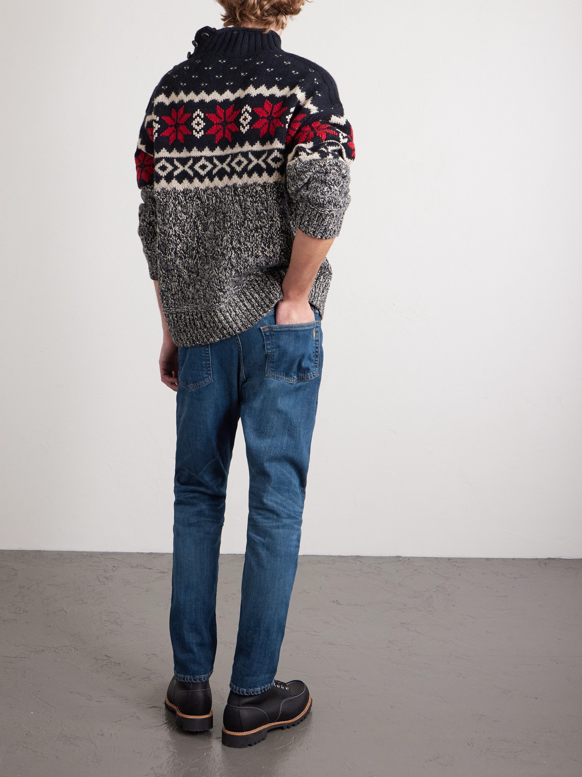 Polo Ralph Lauren Sullivan Slim-fit Straight-leg Jeans In Blue