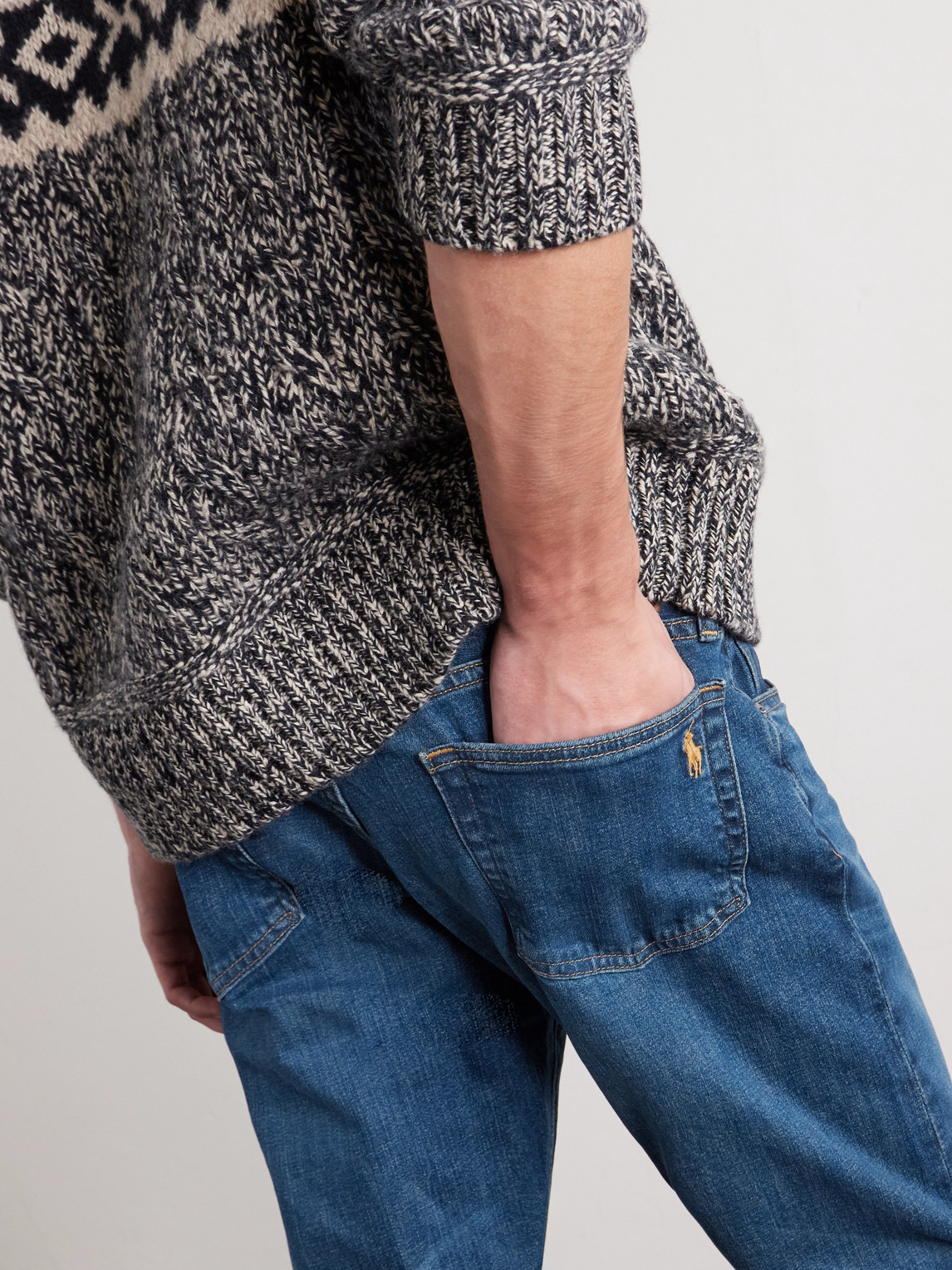 Polo Ralph Lauren Sullivan Slim-fit Straight-leg Jeans In Blue