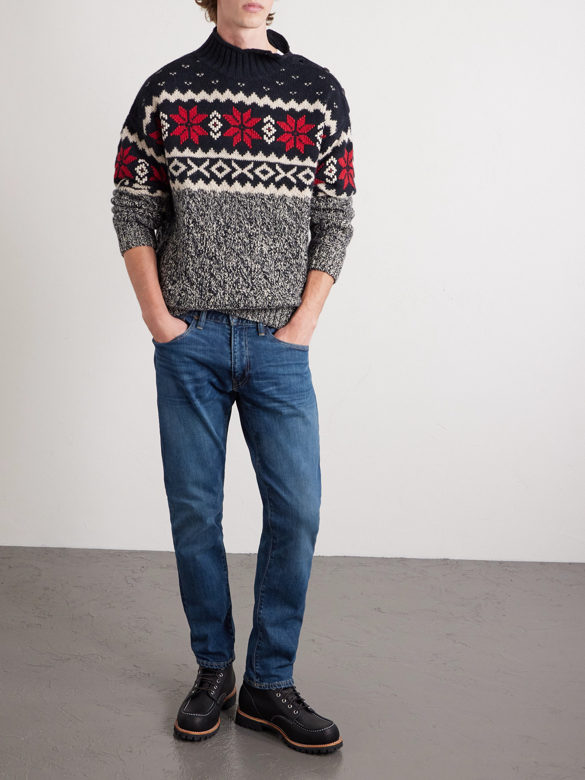 Polo Ralph Lauren Sullivan Slim-fit Straight-leg Jeans In Blue