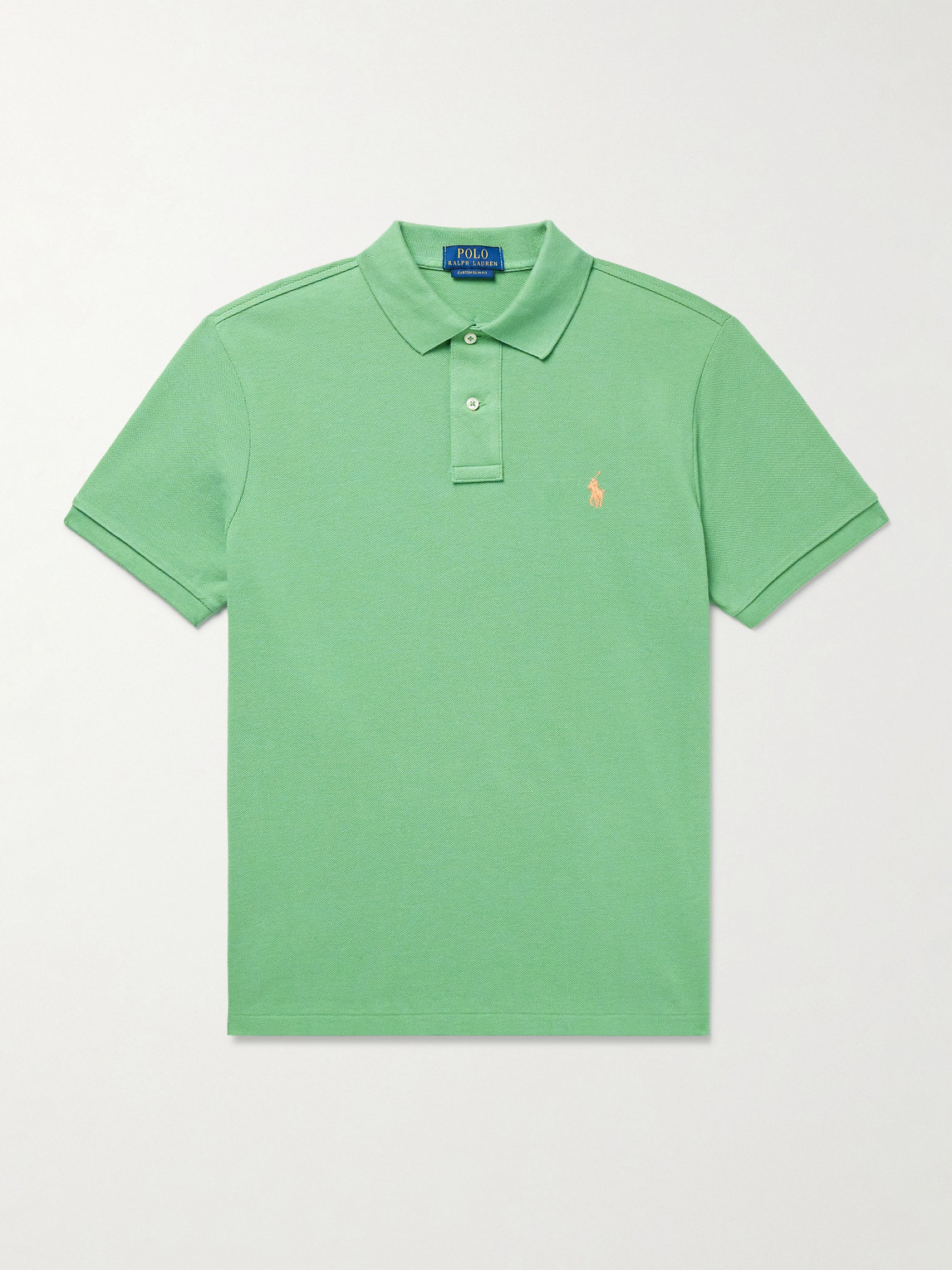 Polo Ralph Lauren Logo-Embroidered Cotton-Piqué Polo Shirt - Men