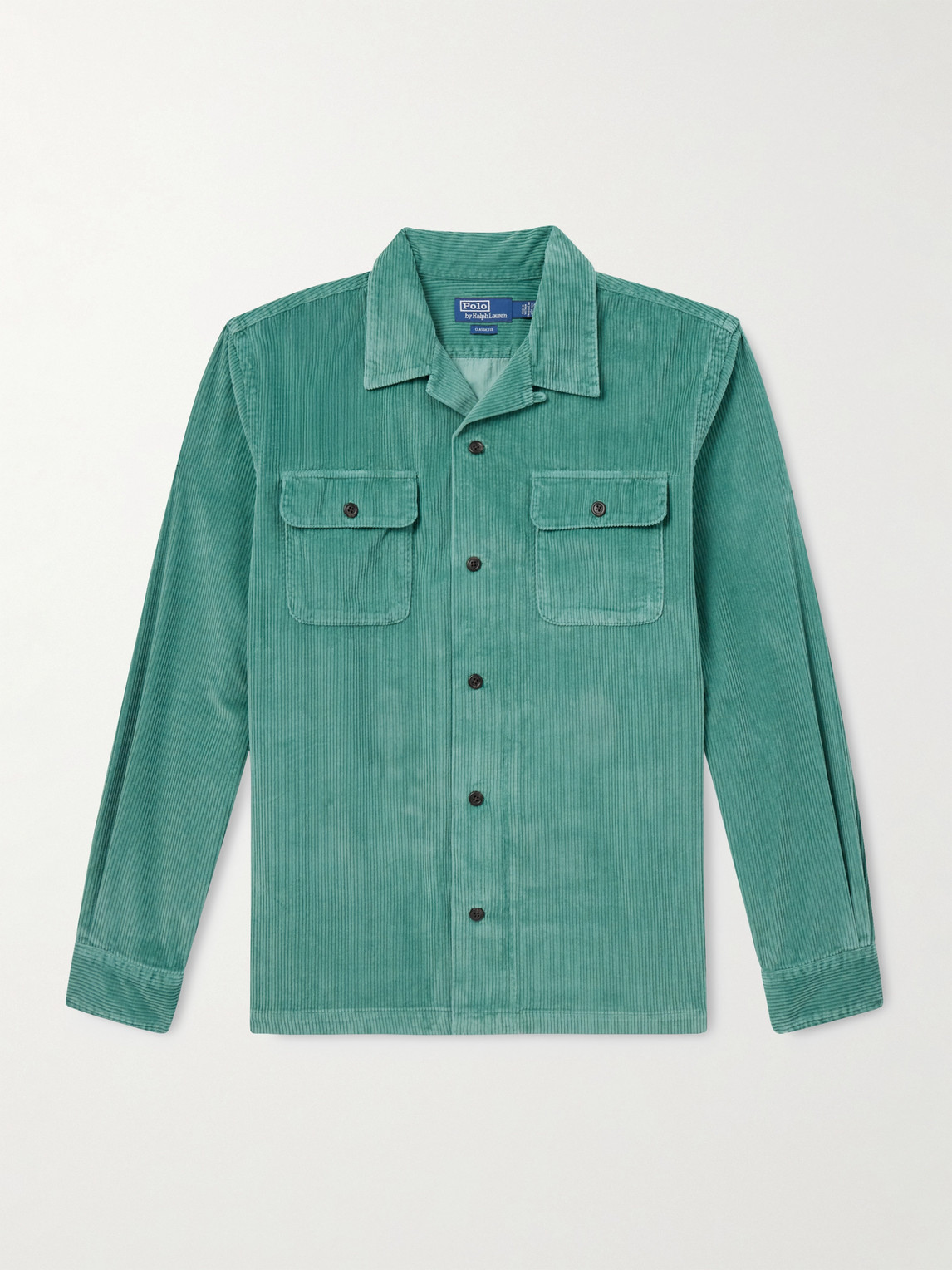 Polo Ralph Lauren Convertible-Collar Cotton-Corduroy Shirt - Men