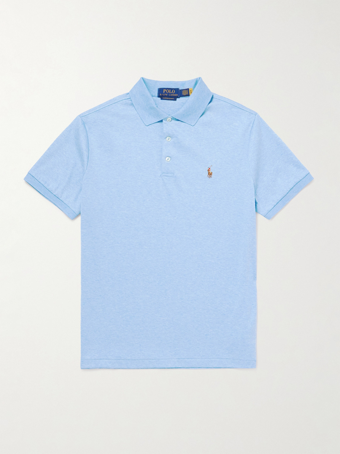 Polo Ralph Lauren Logo-Embroidered Cotton-Jersey Polo Shirt - Men
