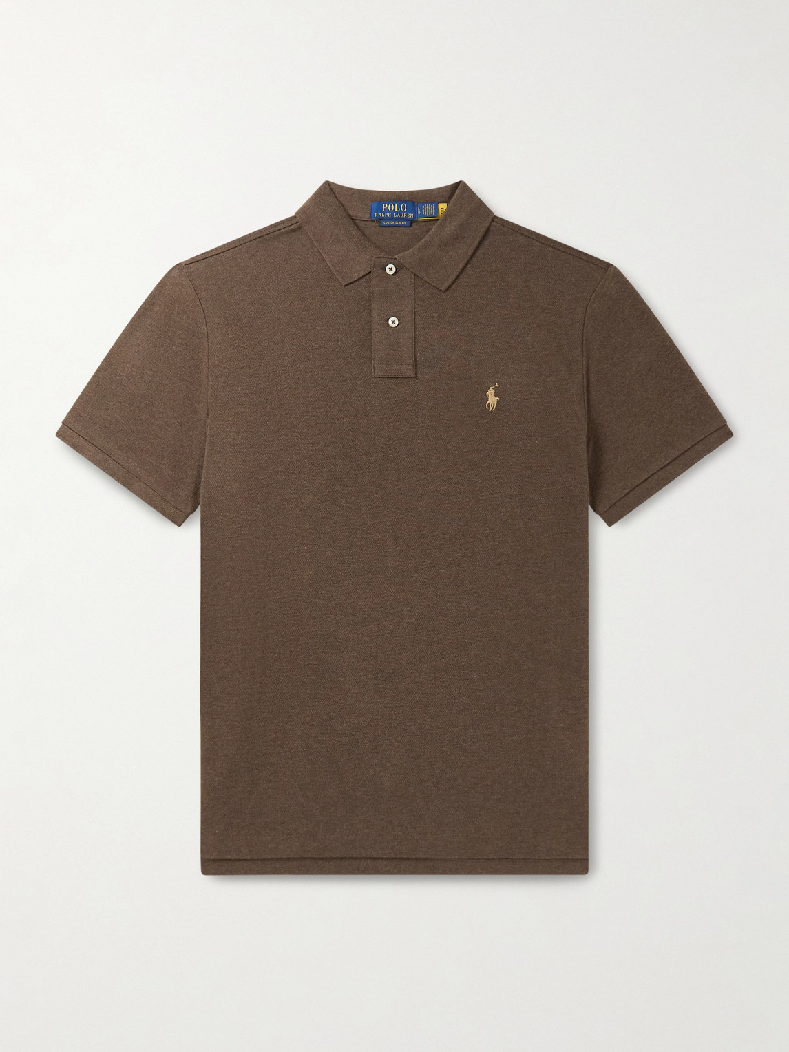 Polo Ralph Lauren Logo-Embroidered Cotton-Piqué Polo Shirt - Men